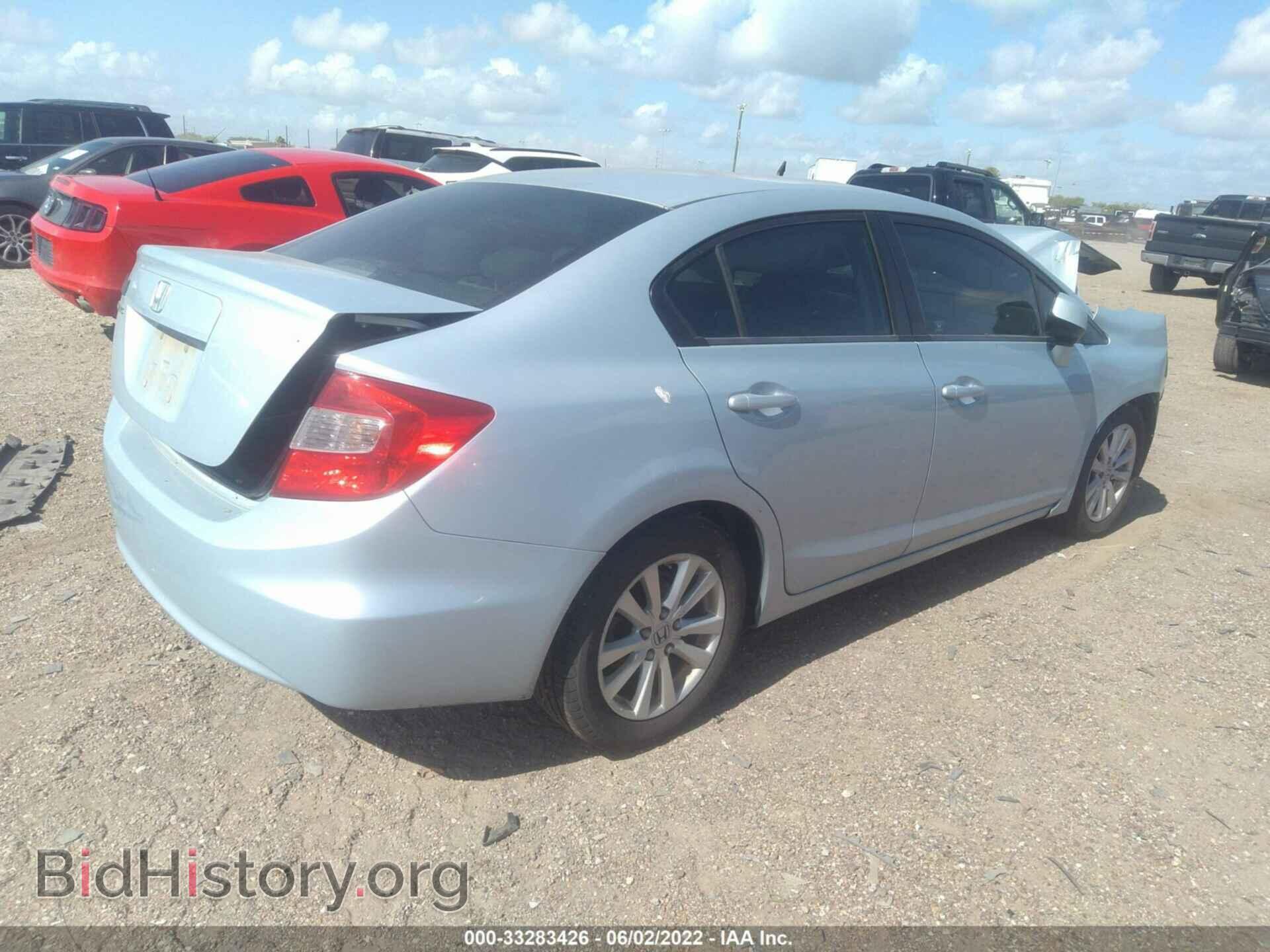 2012 HONDA CIVIC SDN - VIN: 19XFB2F88CE025706 - Фото 4