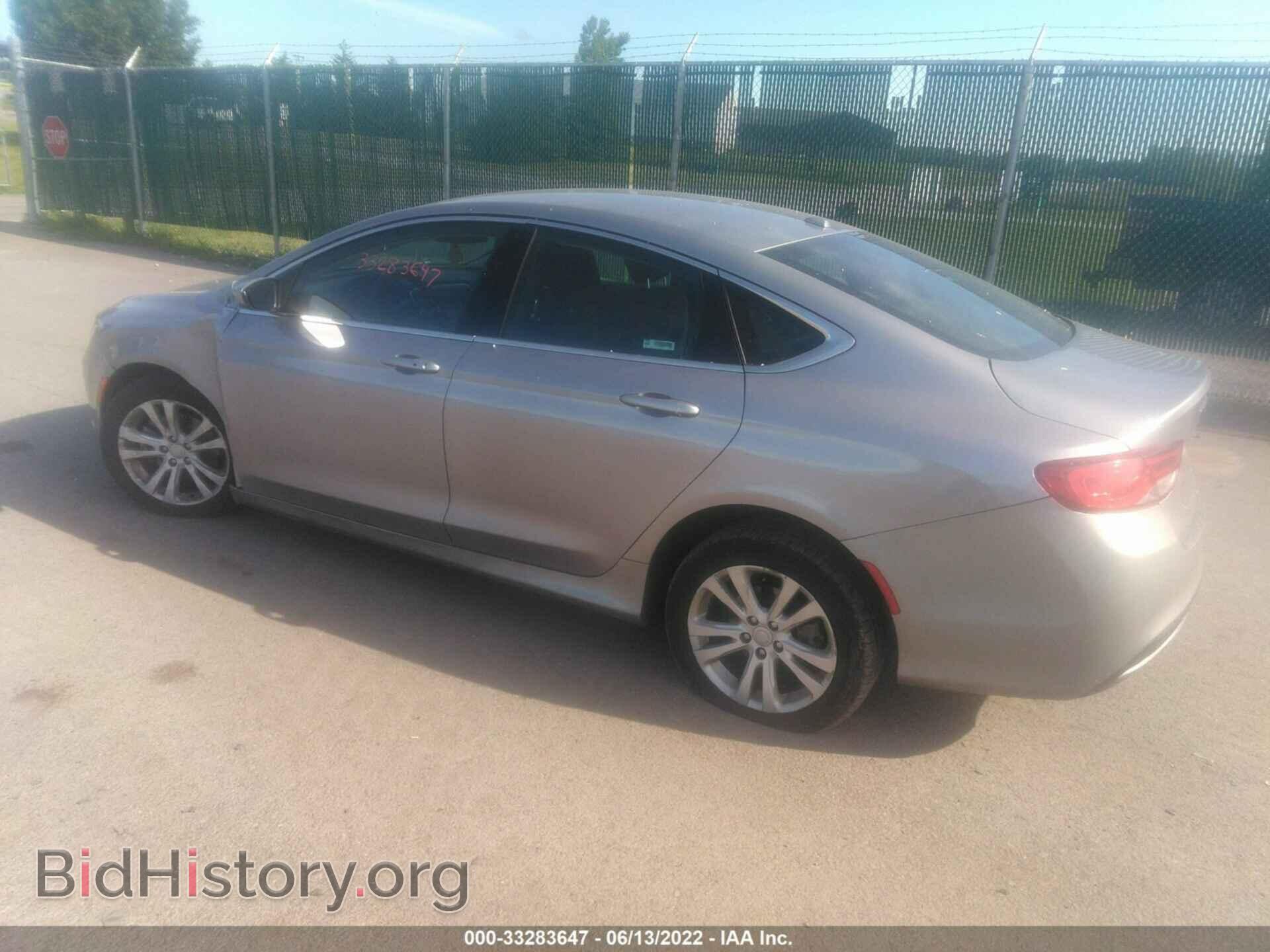 2015 CHRYSLER 200 - VIN: 1C3CCCAB0FN562857 - Фото 3