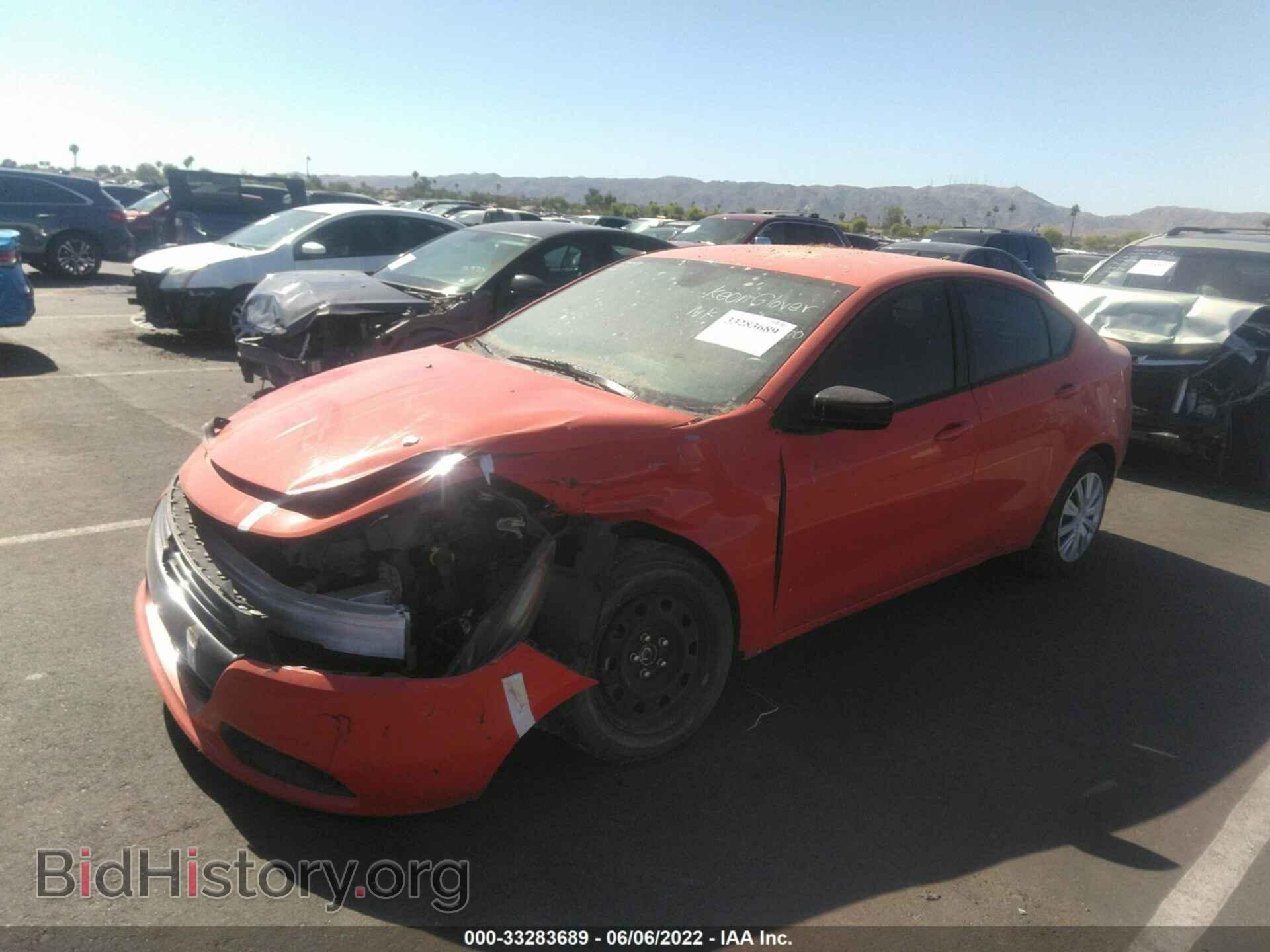 2015 DODGE DART - VIN: 1C3CDFBB4FD378007 - Фото 2