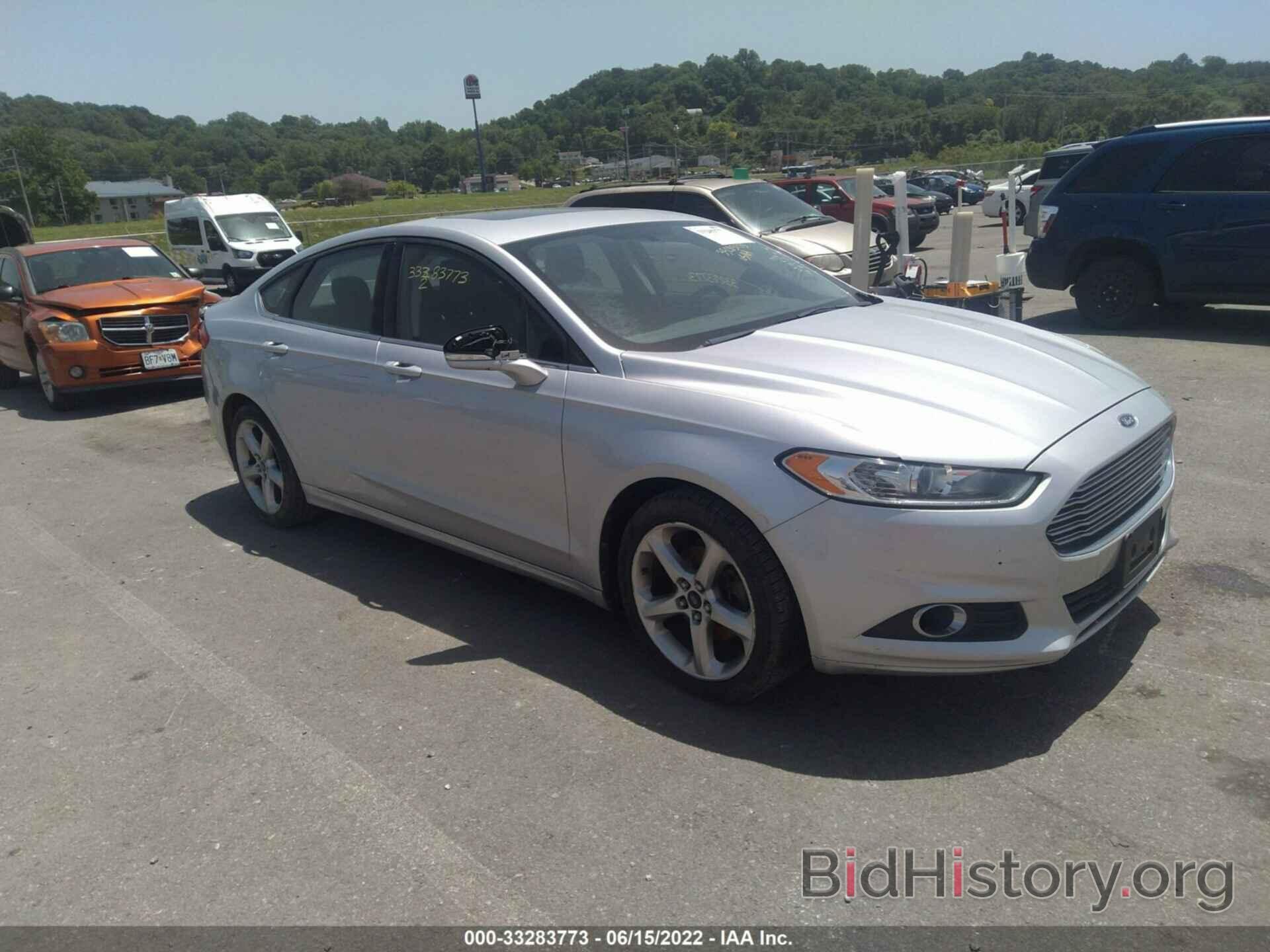 Photo 1FA6P0HD6E5385836 - FORD FUSION 2014