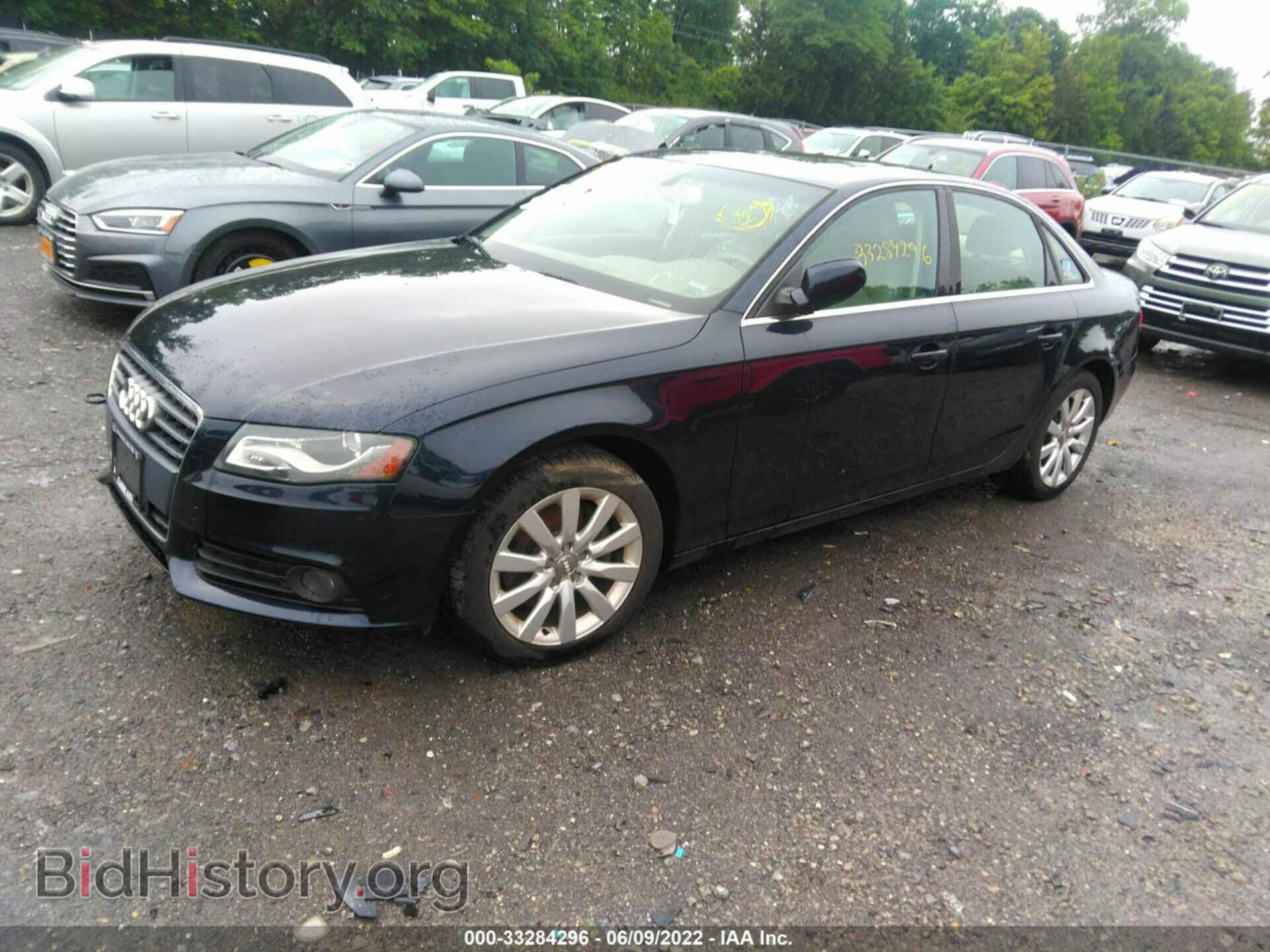 2011 AUDI A4 - VIN: WAUFFAFL2BN020950 - Фото 2