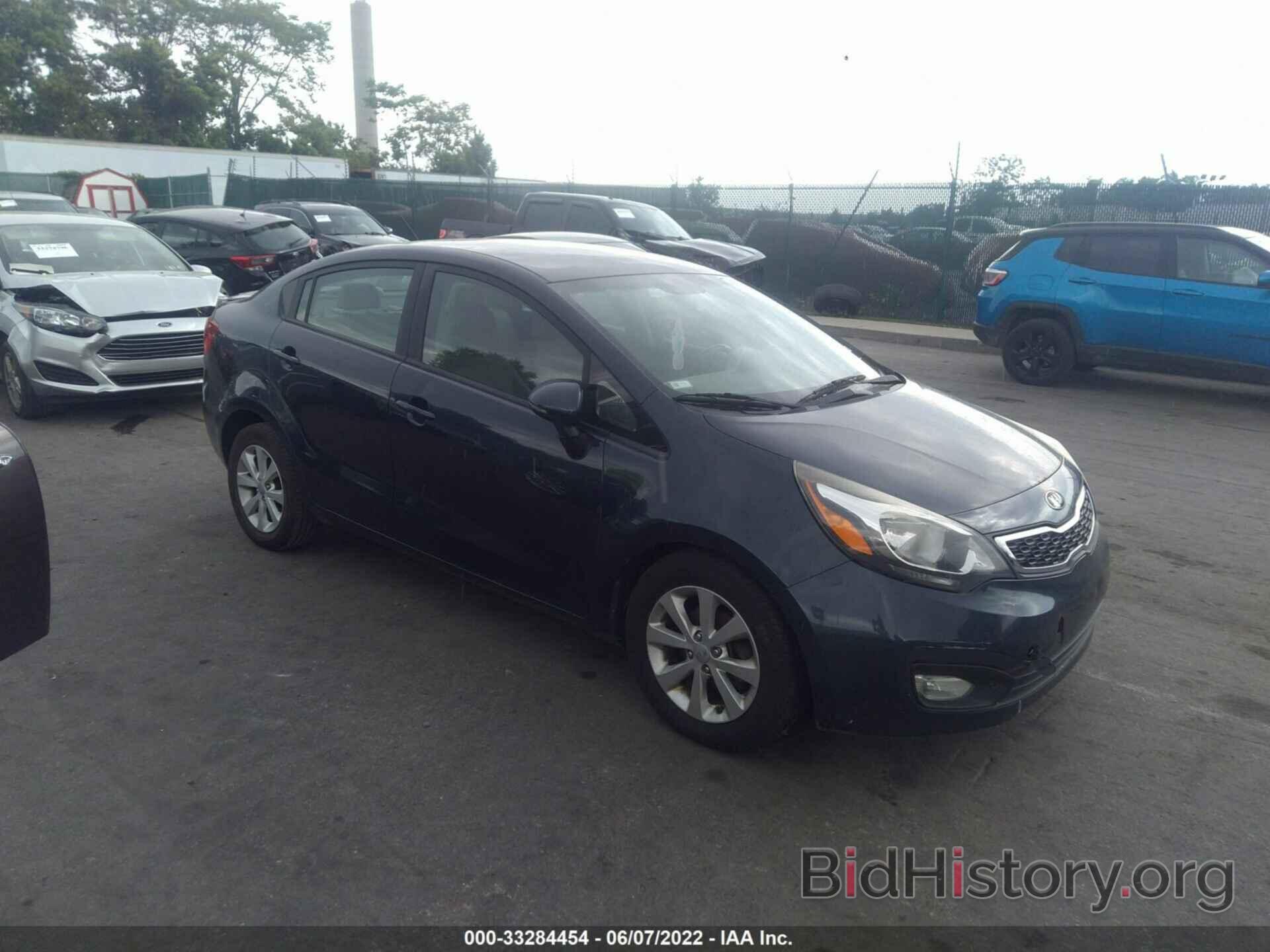 Photo KNADN4A37E6326155 - KIA RIO 2014