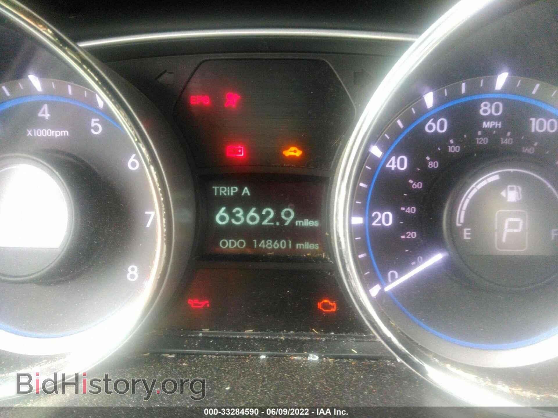 2013 HYUNDAI SONATA - VIN: 5NPEC4AC9DH707555 - Фото 7