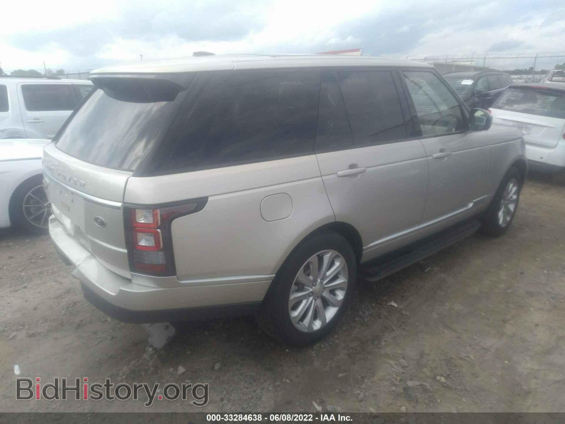 2014 LAND ROVER RANGE ROVER - VIN: SALGS2WF7EA148771 - Photo 4