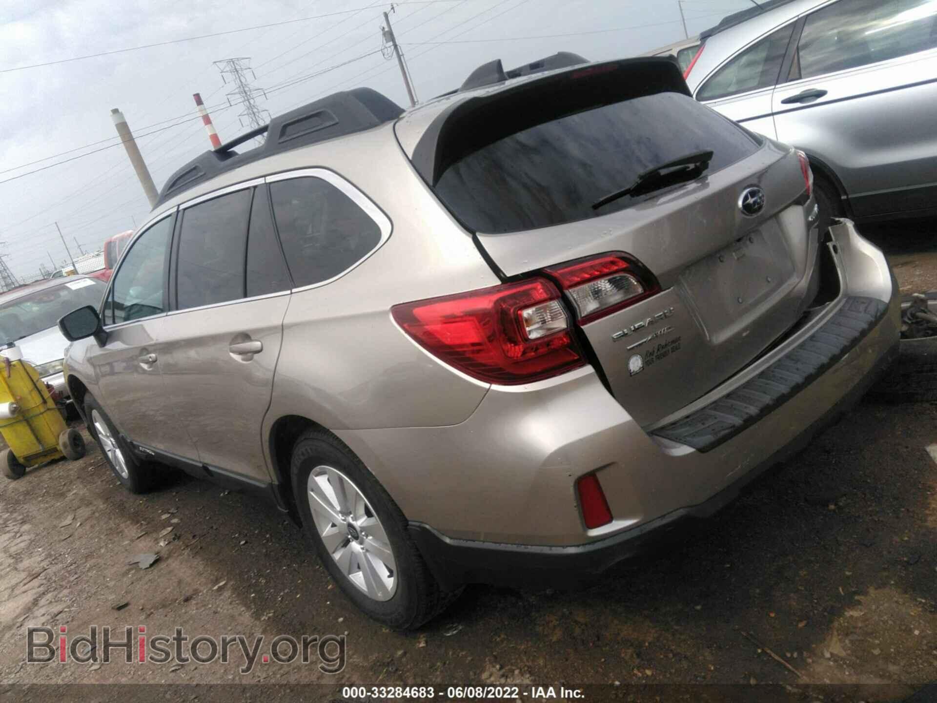 2016 SUBARU OUTBACK - VIN: 4S4BSBCC2G3358838 - Фото 3