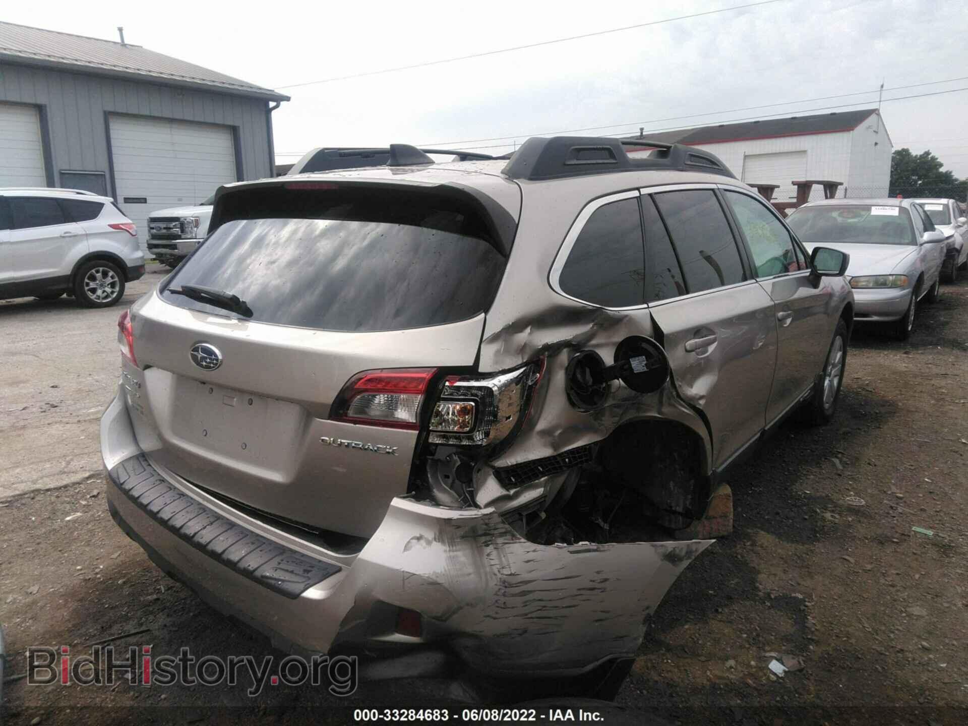 2016 SUBARU OUTBACK - VIN: 4S4BSBCC2G3358838 - Фото 4