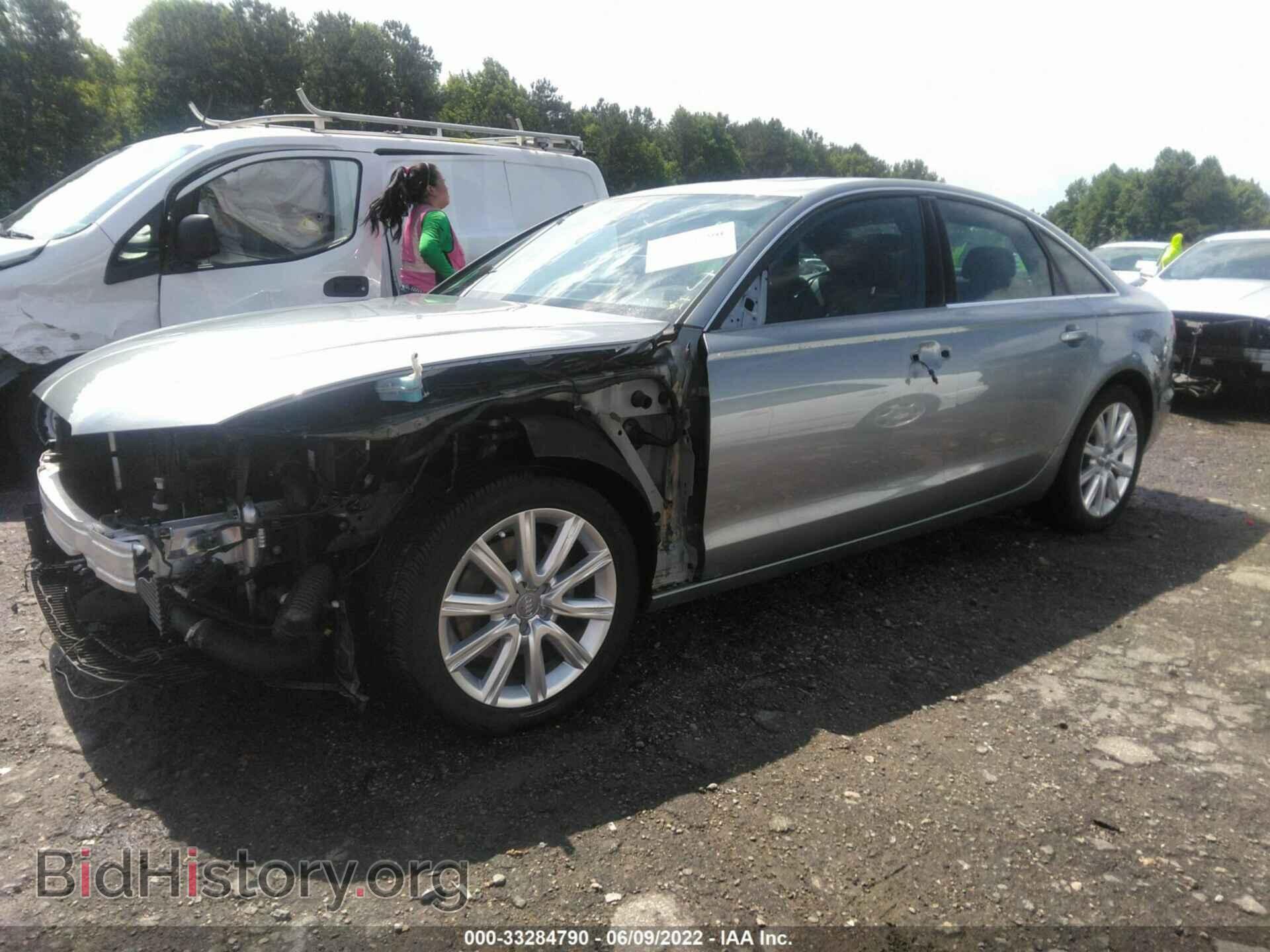 2013 AUDI A6 - VIN: WAUGFAFC6DN138295 - Фото 2