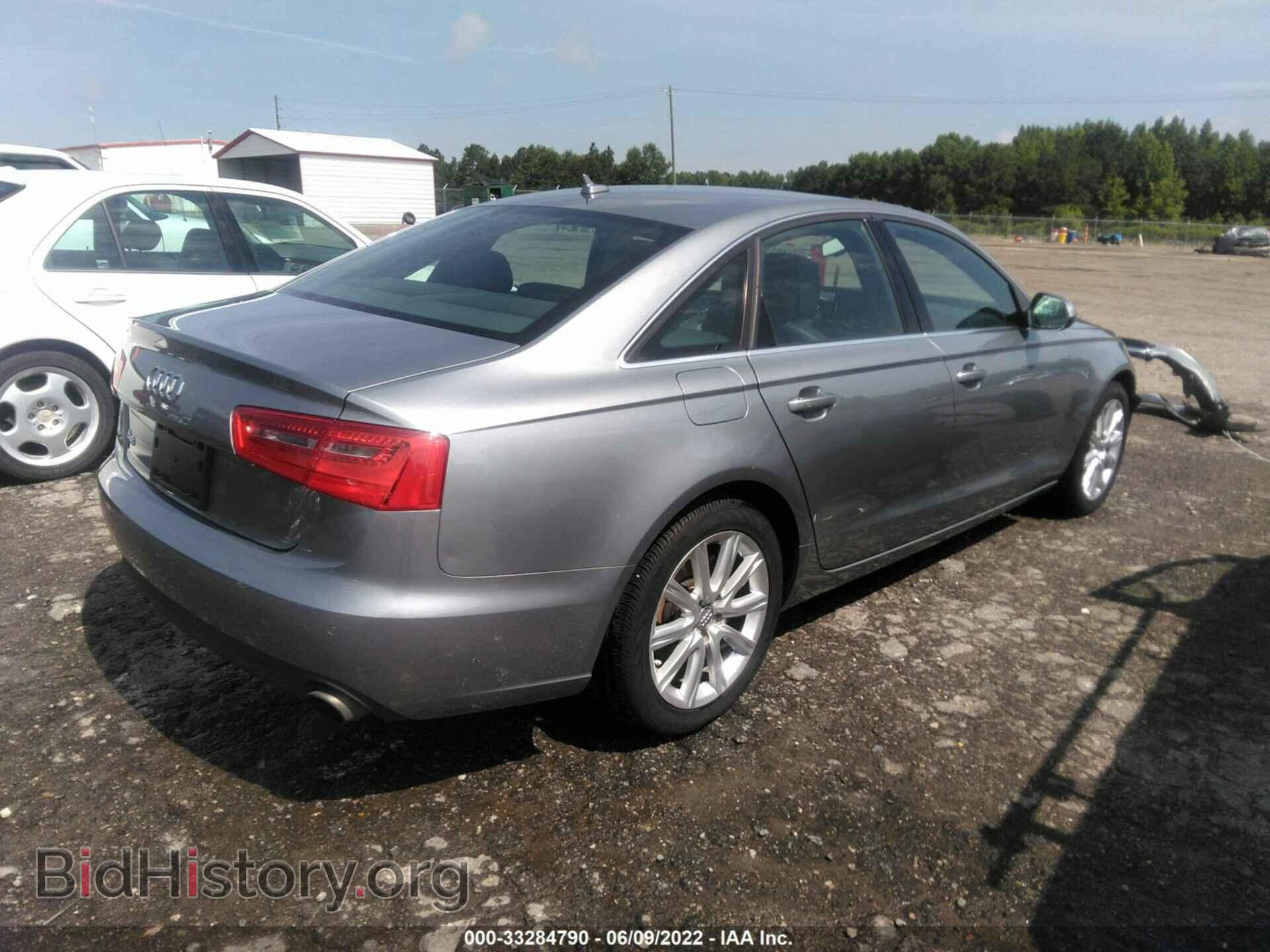 2013 AUDI A6 - VIN: WAUGFAFC6DN138295 - Фото 4