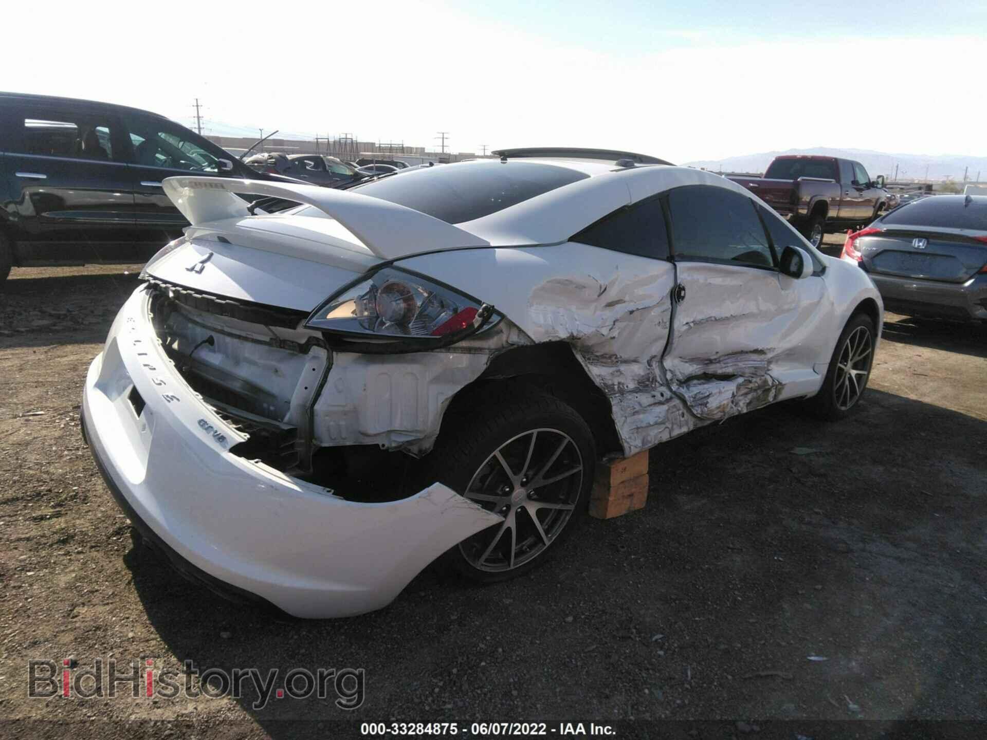 2009 MITSUBISHI ECLIPSE - VIN: 4A3AK34T59E027972 - Photo 4