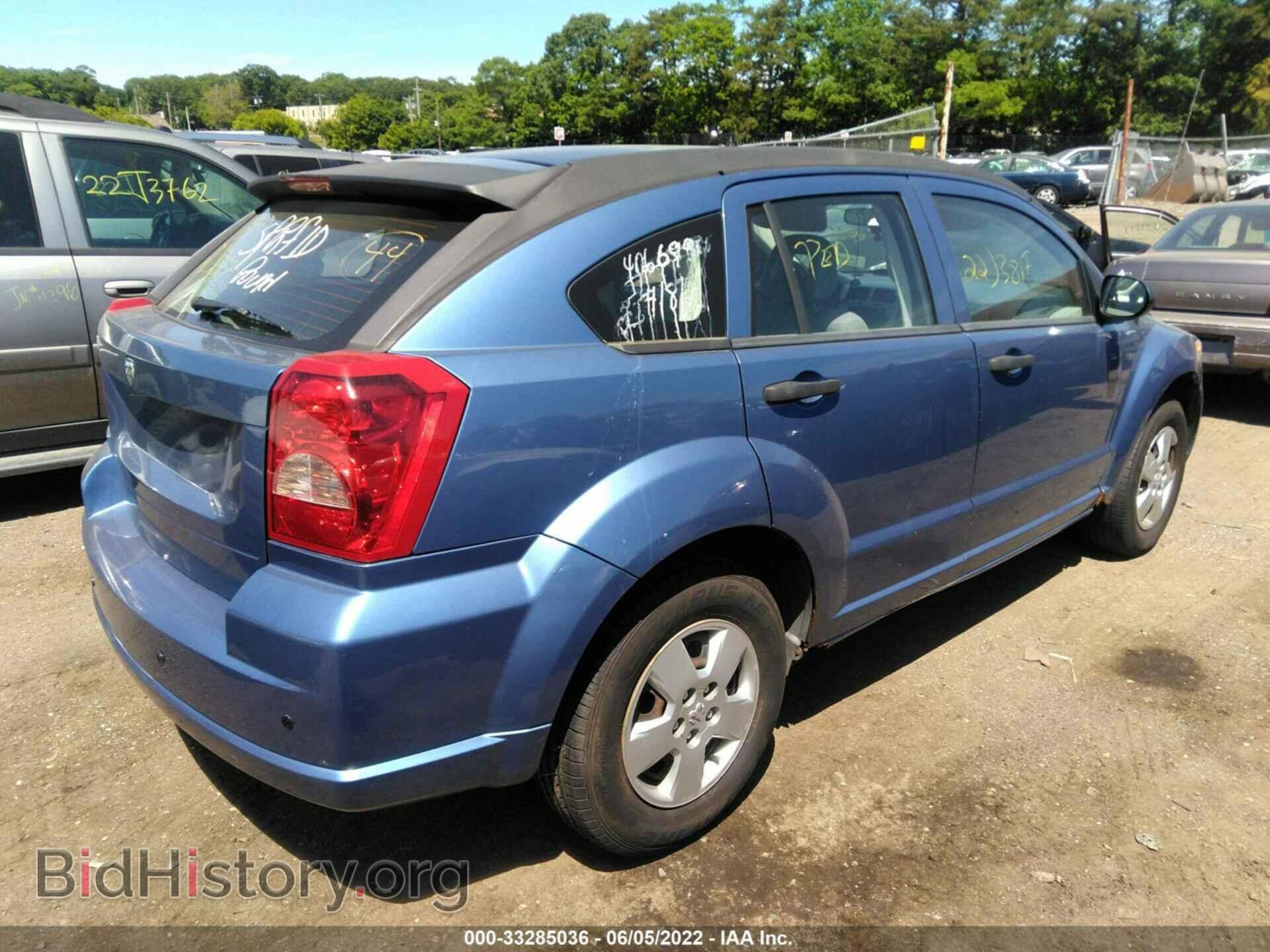 2007 DODGE CALIBER - VIN: 1B3HB28B67D125524 - Фото 4