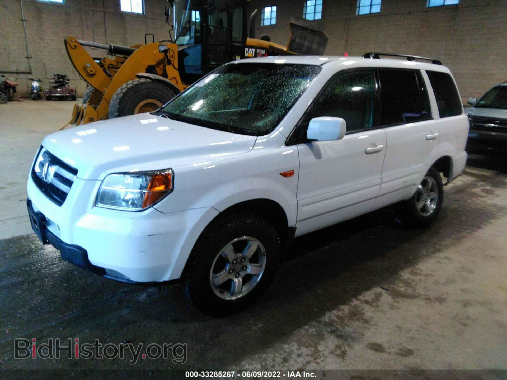 2007 HONDA PILOT - VIN: 2HKYF18467H518089 - Фото 2
