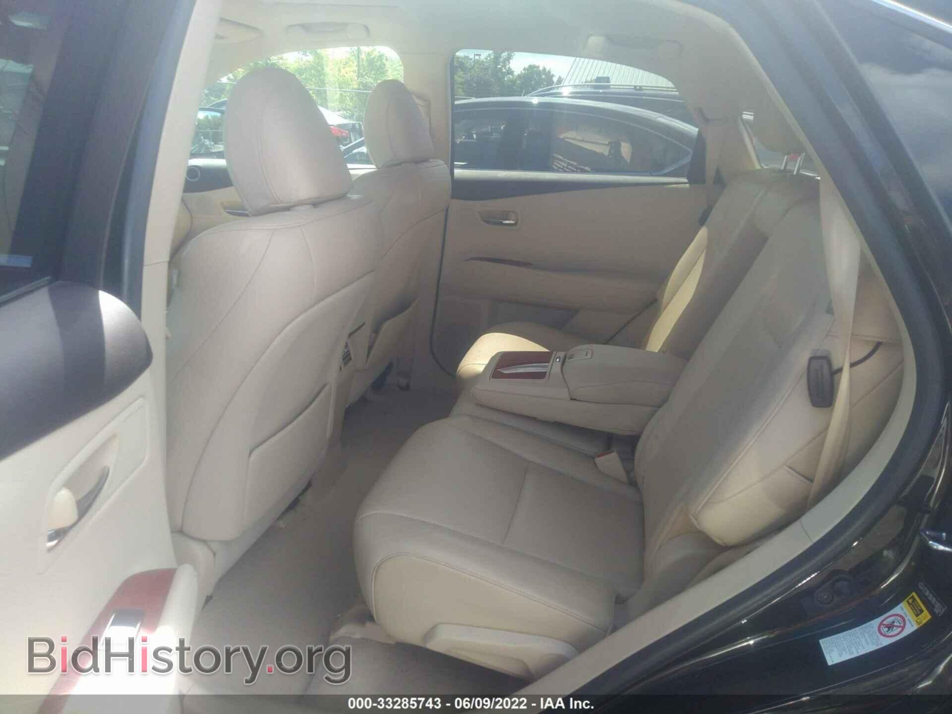 2011 LEXUS RX 350 - VIN: 2T2BK1BA7BC106352 - Photo 8