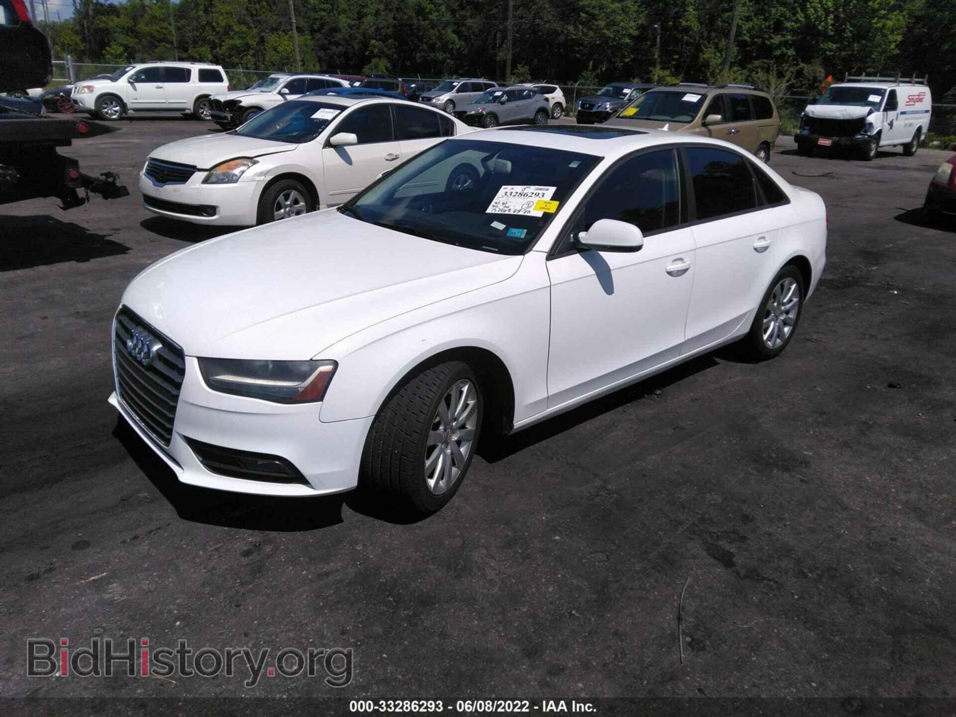 2013 AUDI A4 - VIN: WAUAFAFL4DN017397 - Фото 2