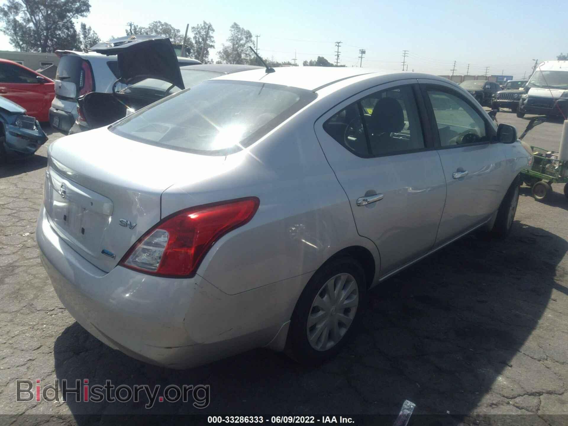 2012 NISSAN VERSA - VIN: 3N1CN7AP3CL856468 - Фото 4