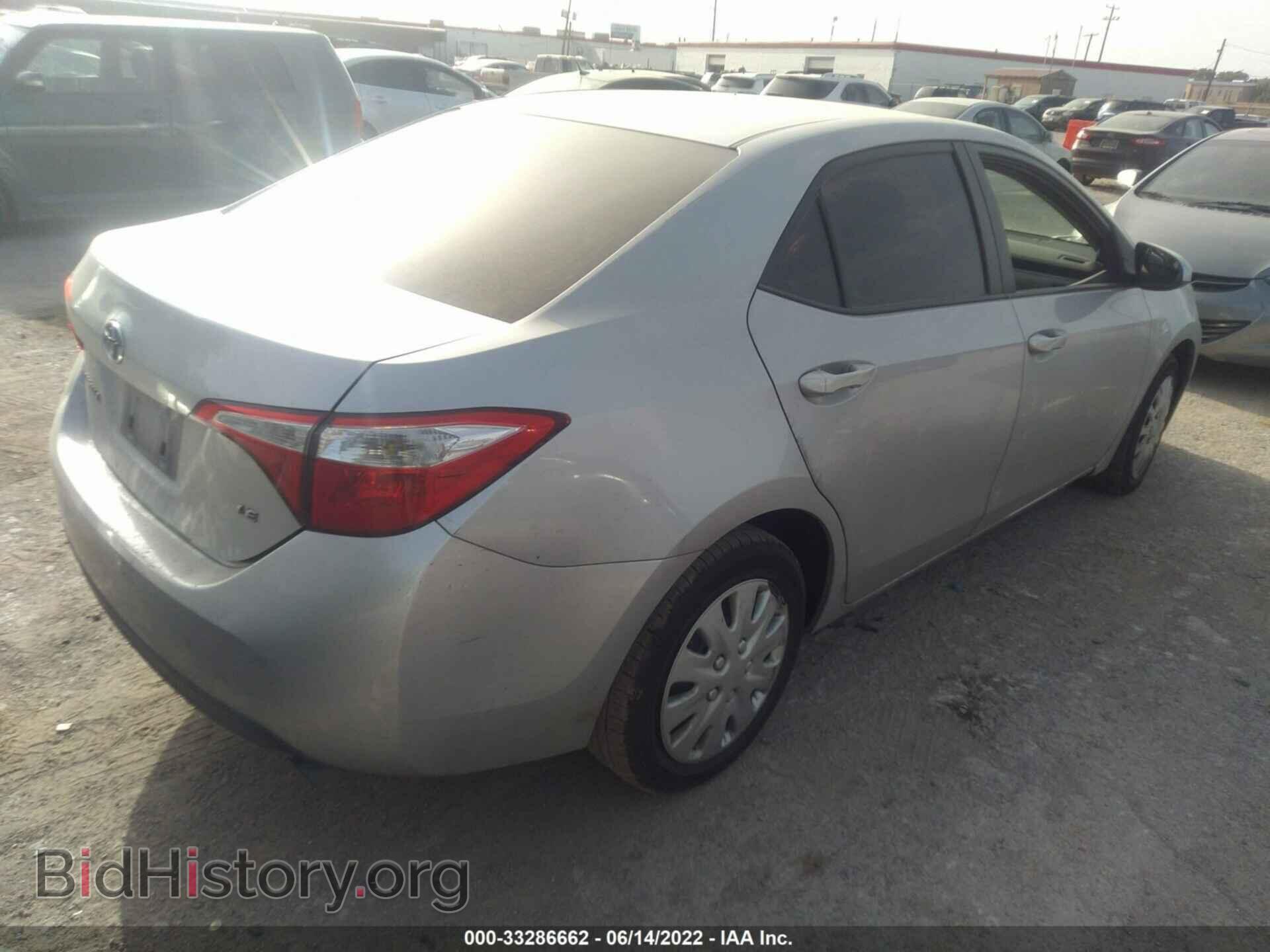 2014 TOYOTA COROLLA - VIN: 5YFBURHE3EP079713 - Фото 4