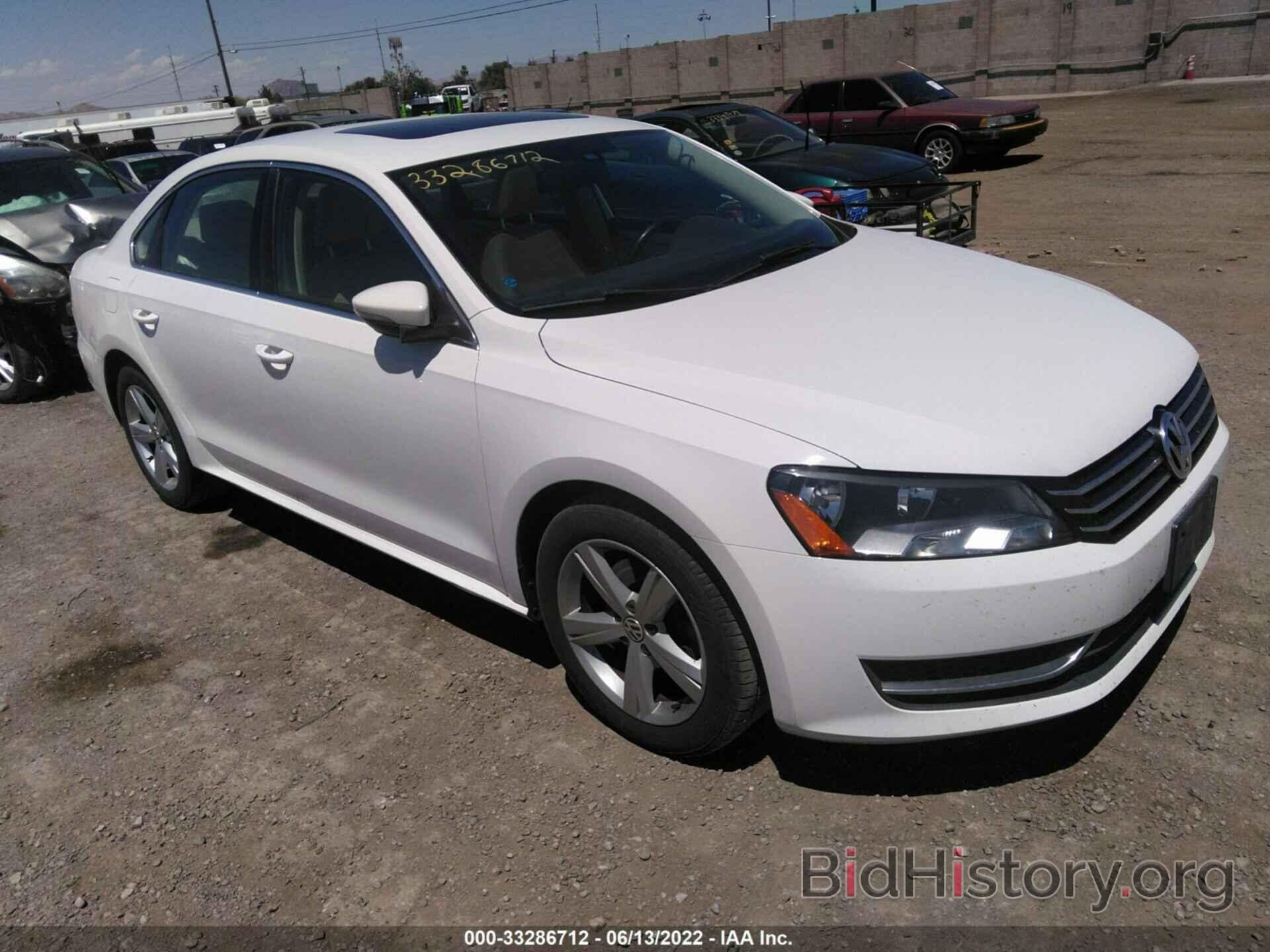 Photo 1VWBP7A30CC044604 - VOLKSWAGEN PASSAT 2012