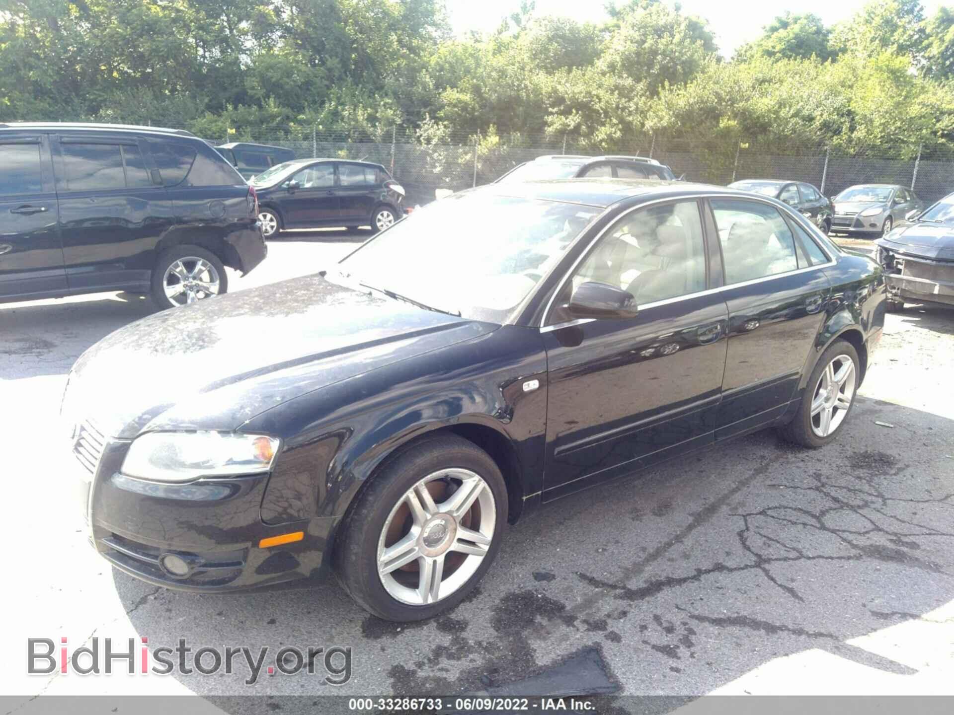 2007 AUDI A4 - VIN: WAUDF78E47A197734 - Фото 2