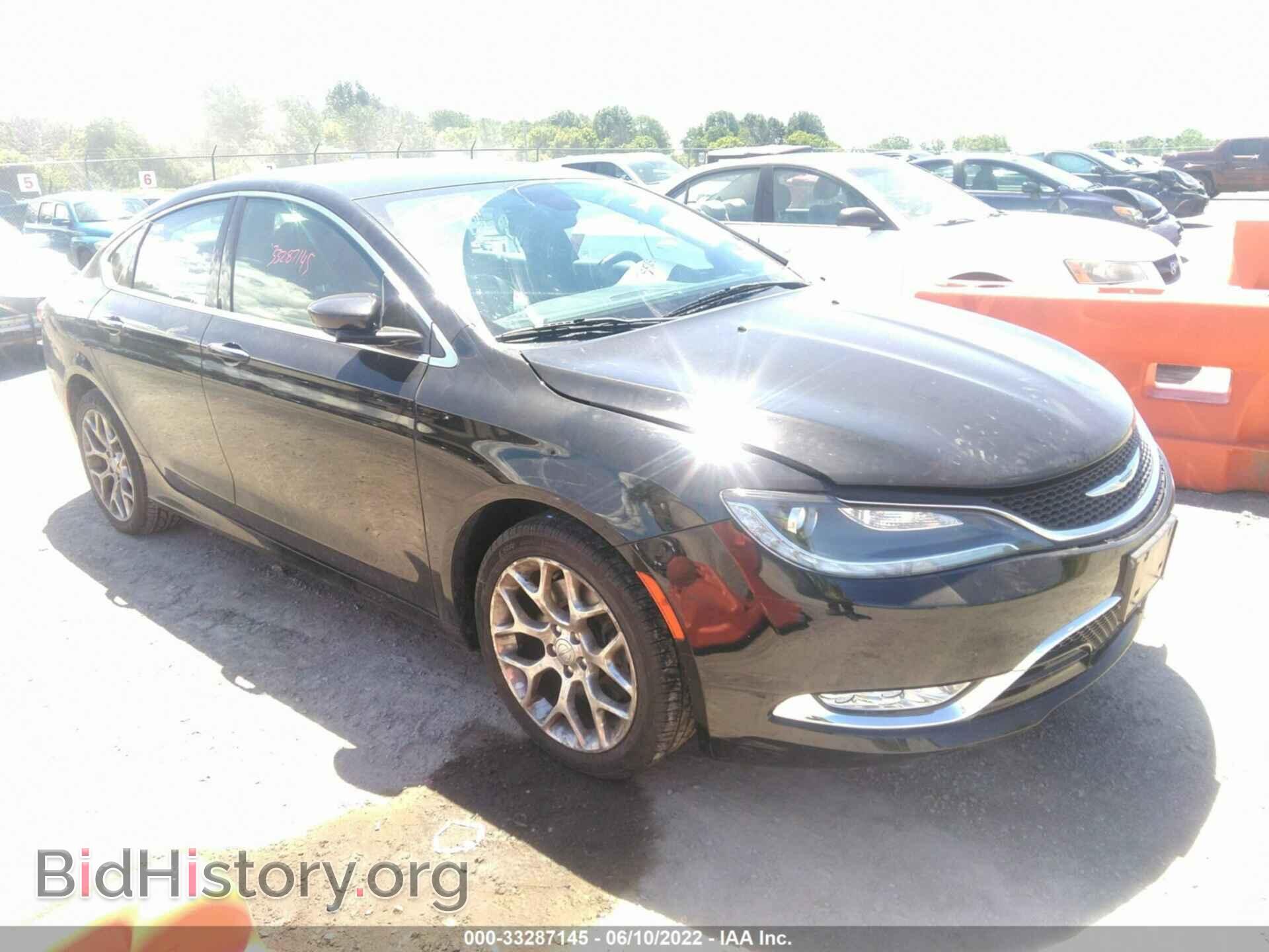 Фотография 1C3CCCEG3FN543614 - CHRYSLER 200 2015