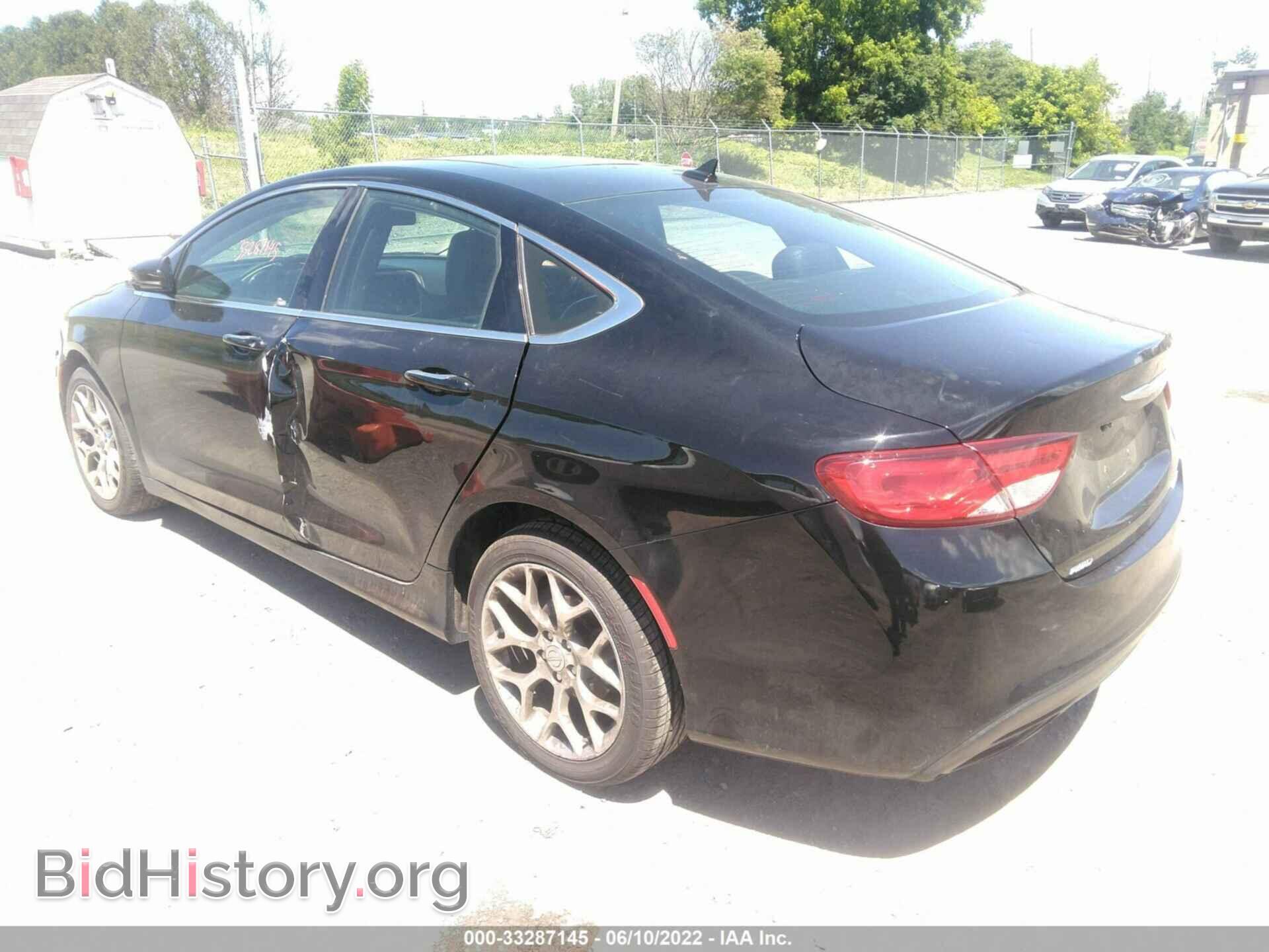 2015 CHRYSLER 200 - VIN: 1C3CCCEG3FN543614 - Фото 3