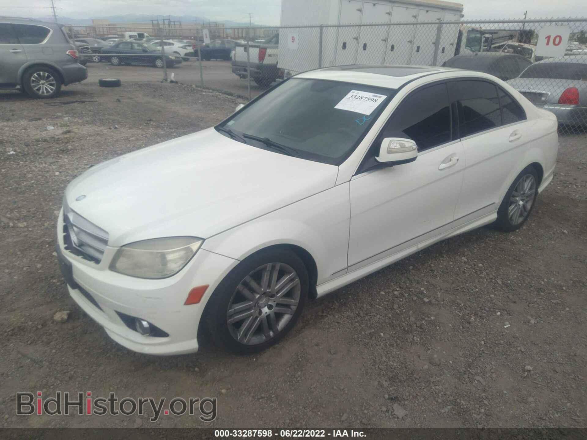 2009 MERCEDES-BENZ C-CLASS - VIN: WDDGF54X19F237694 - Фото 2