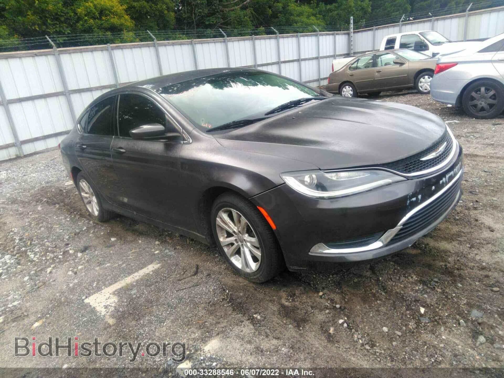 Фотография 1C3CCCAB0FN663106 - CHRYSLER 200 2015