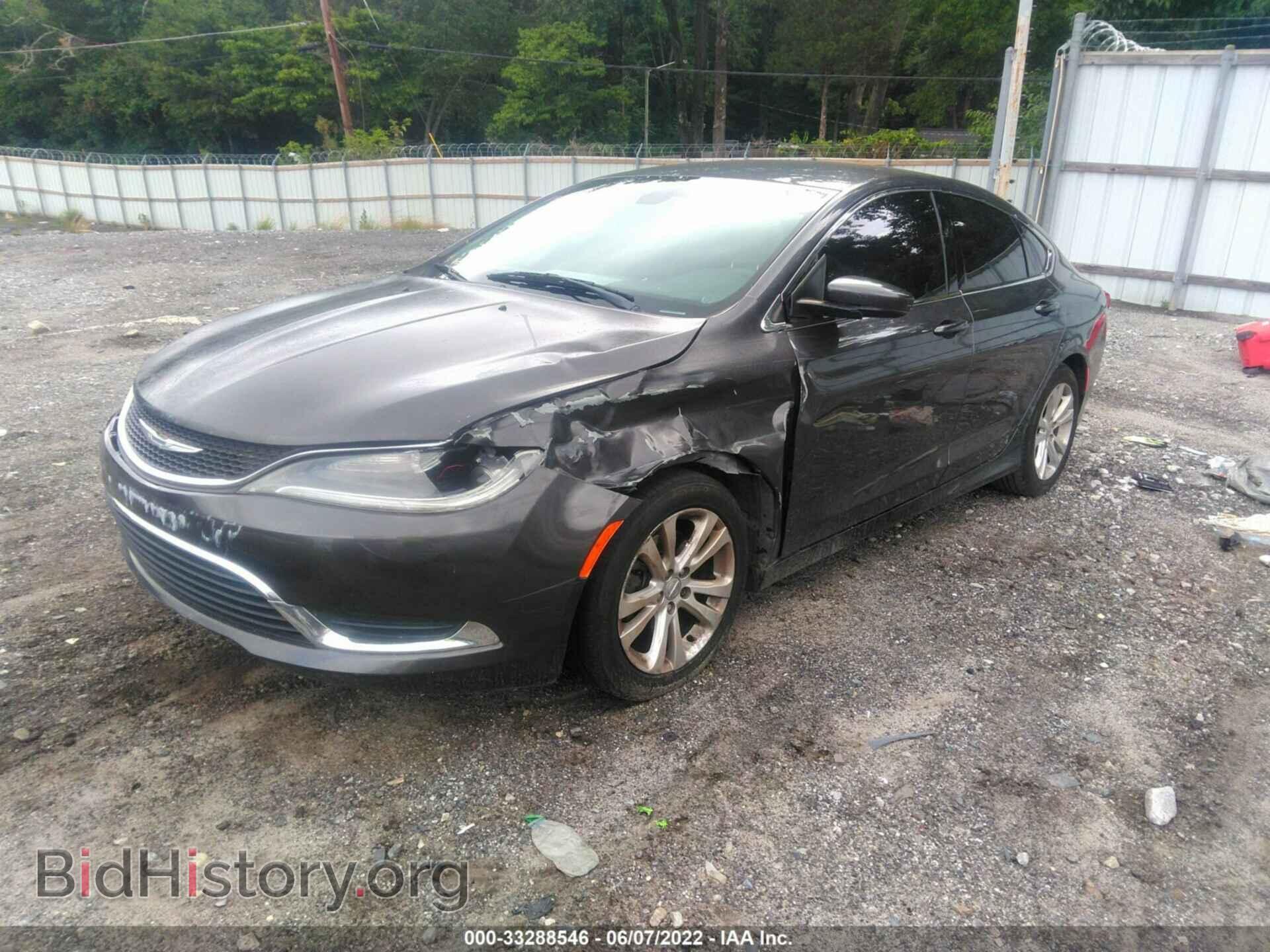 2015 CHRYSLER 200 - VIN: 1C3CCCAB0FN663106 - Фото 2