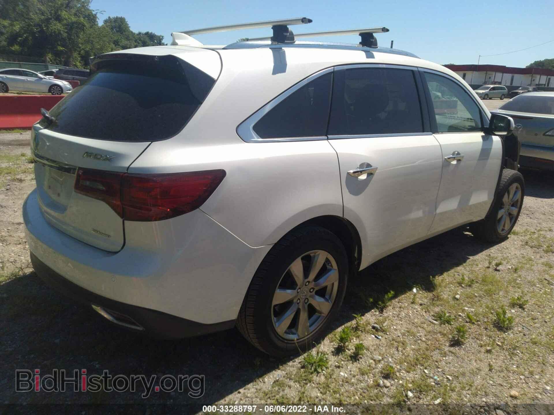 2015 ACURA MDX - VIN: 5FRYD4H84FB018891 - Фото 4