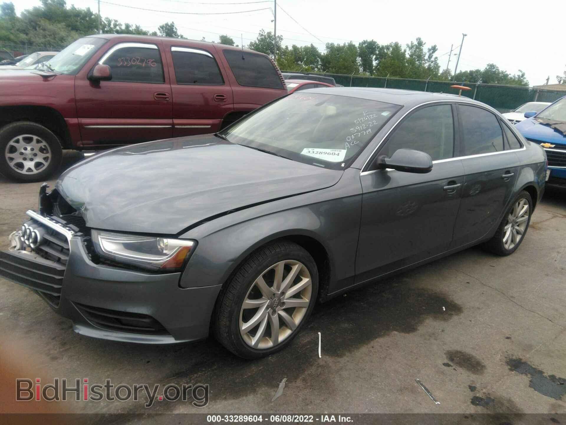 2013 AUDI A4 - VIN: WAUFFAFL8DN007719 - Photo 2