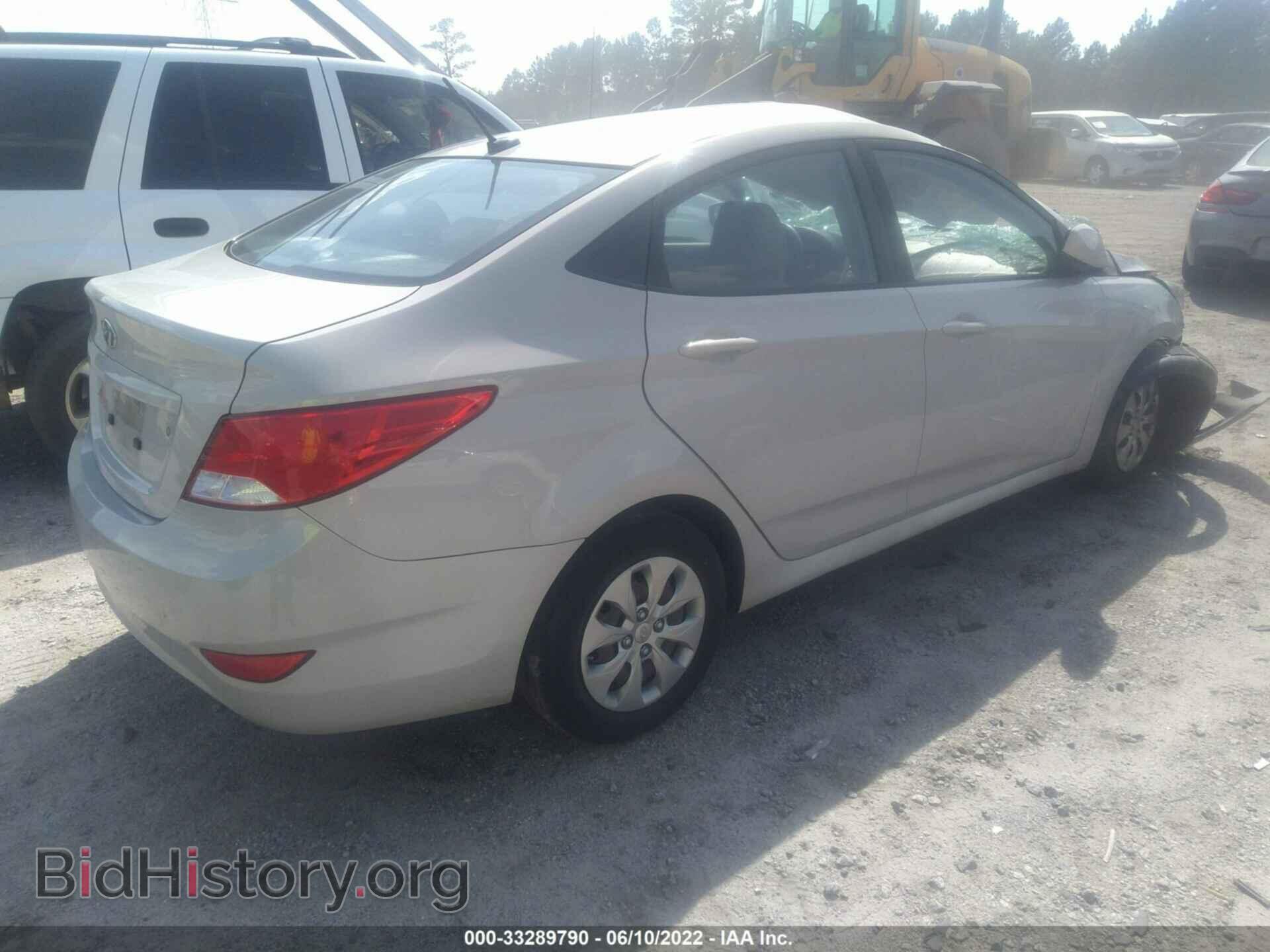 2017 HYUNDAI ACCENT - VIN: KMHCT4AE9HU239309 - Фото 4