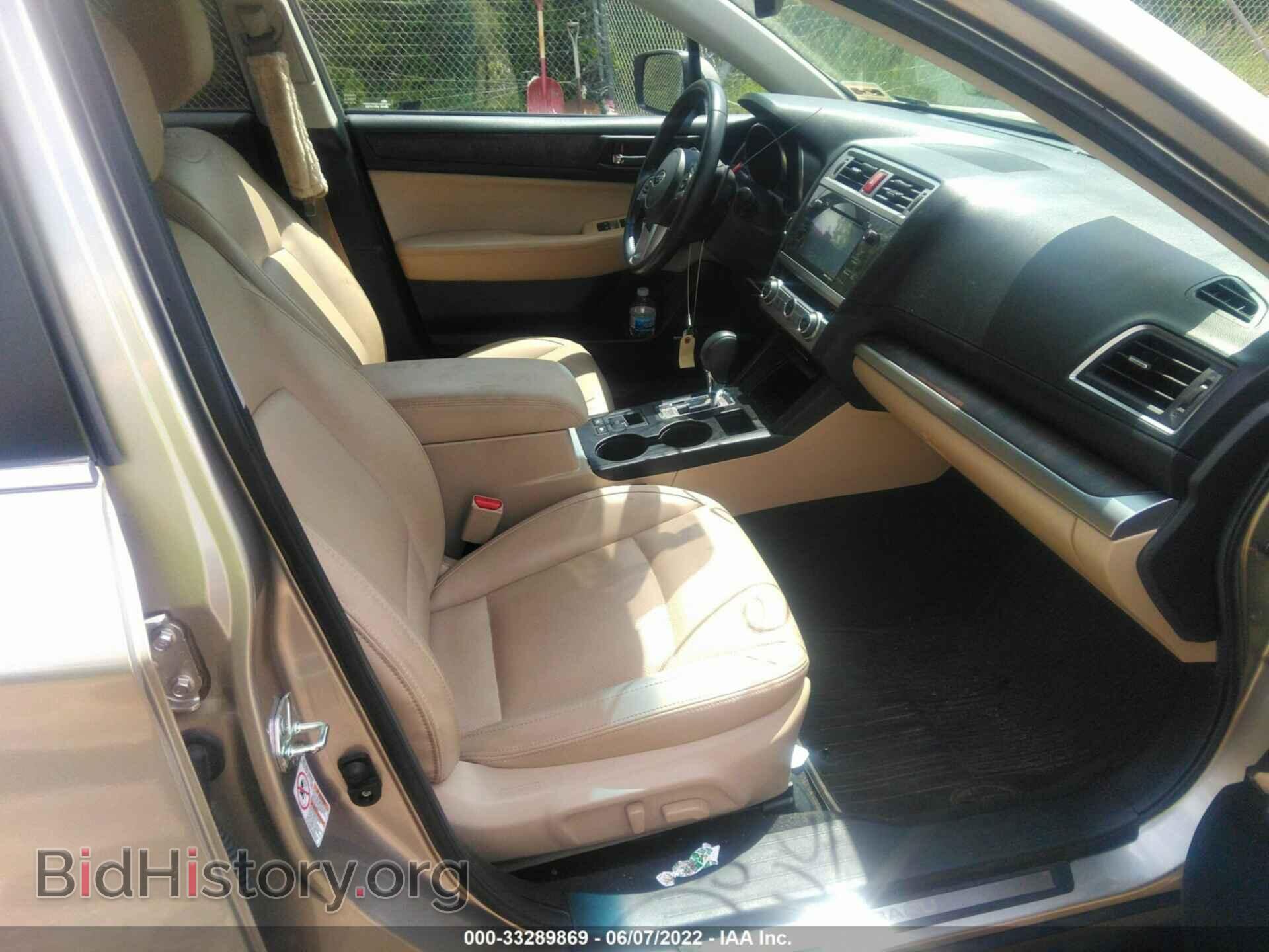 2015 SUBARU OUTBACK - VIN: 4S4BSBNC3F3327142 - Фото 5