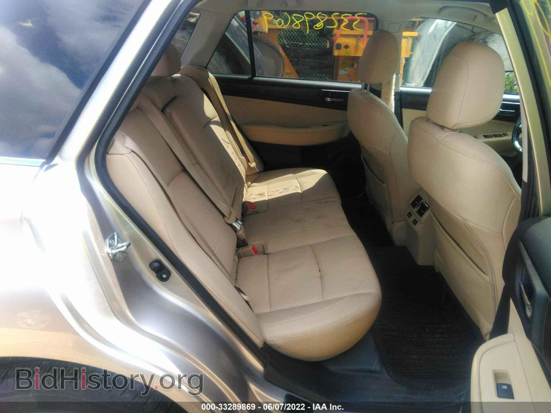 2015 SUBARU OUTBACK - VIN: 4S4BSBNC3F3327142 - Фото 8