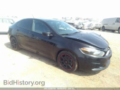 2015 Dodge DART SXT, black — VIN 1C3CDFBB6FD252585, IAAI