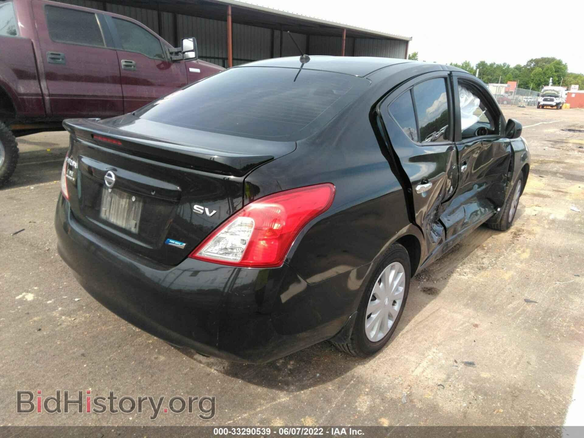 2013 NISSAN VERSA - VIN: 3N1CN7AP1DL844062 - Фото 4