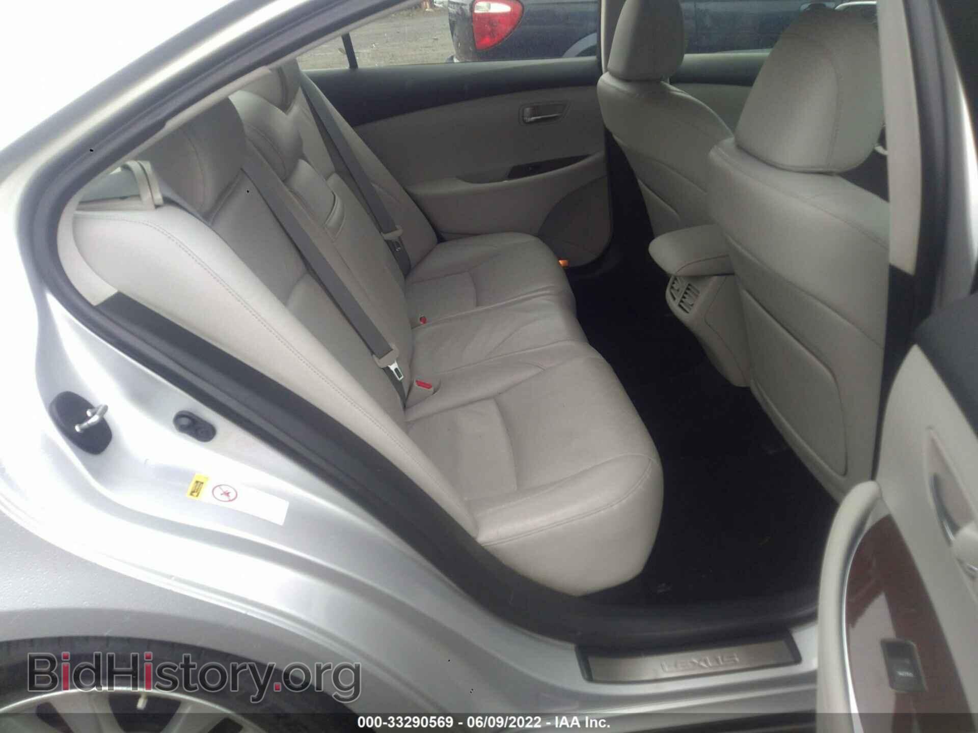 2010 LEXUS ES 350 - VIN: JTHBK1EG2A2405246 - Фото 8