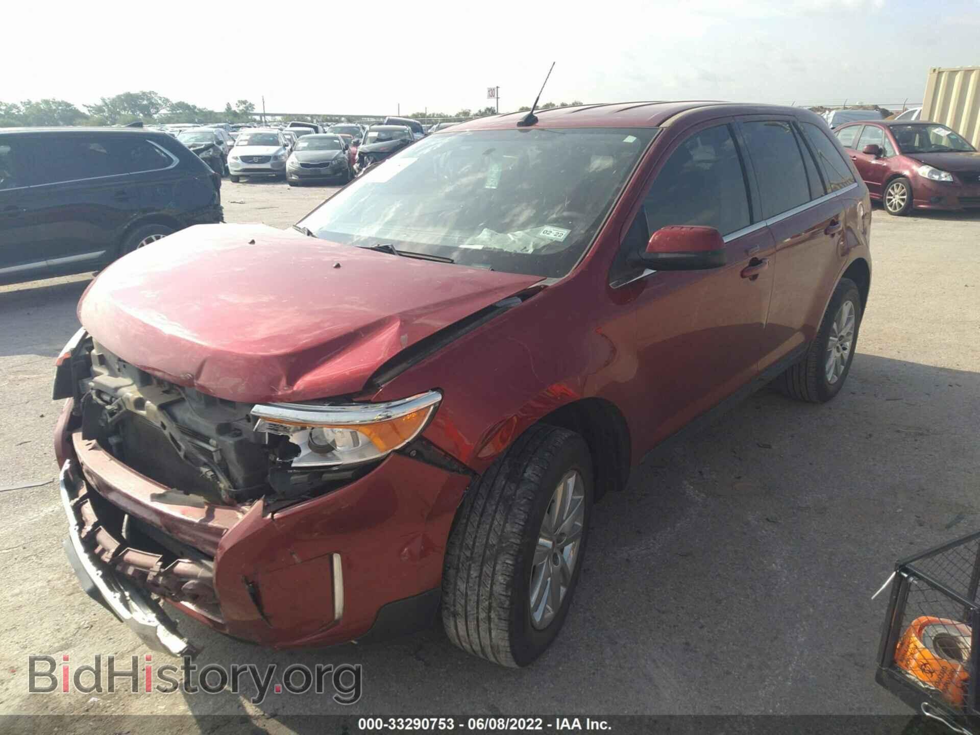 2014 FORD EDGE - VIN: 2FMDK3KC8EBB29674 - Фото 2