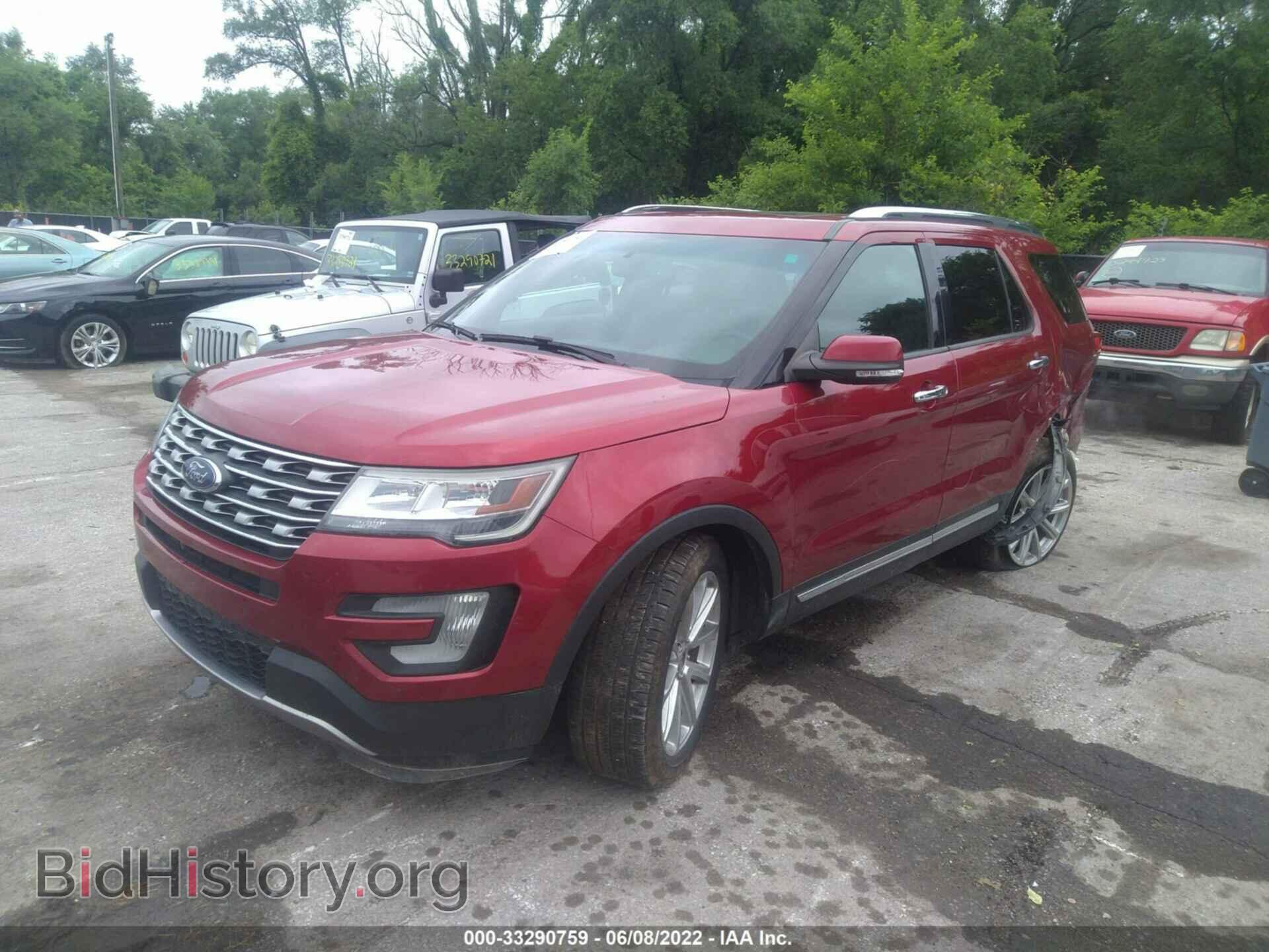 2016 FORD EXPLORER - VIN: 1FM5K7F82GGB96459 - Фото 2