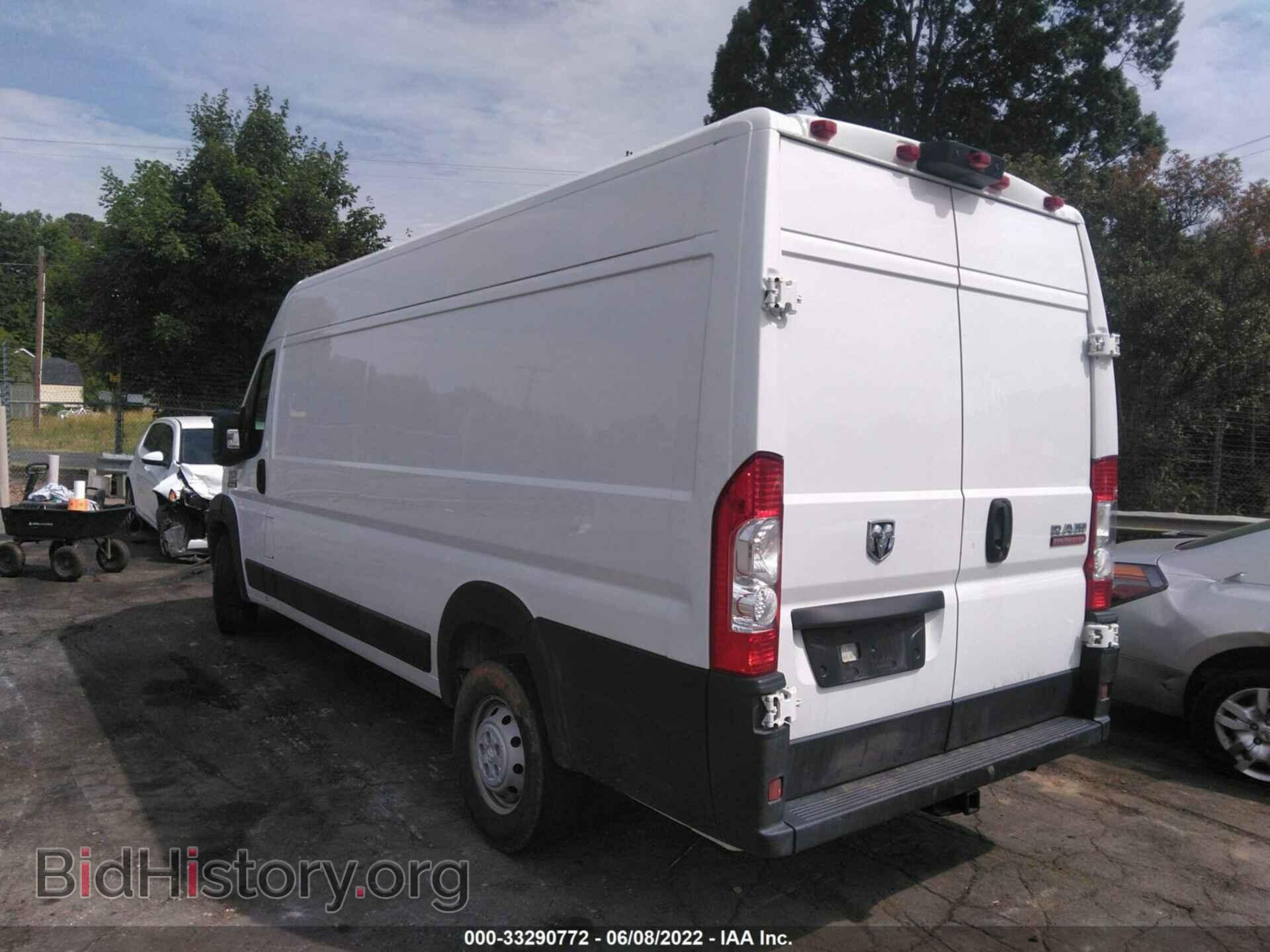 2020 RAM PROMASTER CARGO VAN - VIN: 3C6URVJG0LE104314 - Фото 3