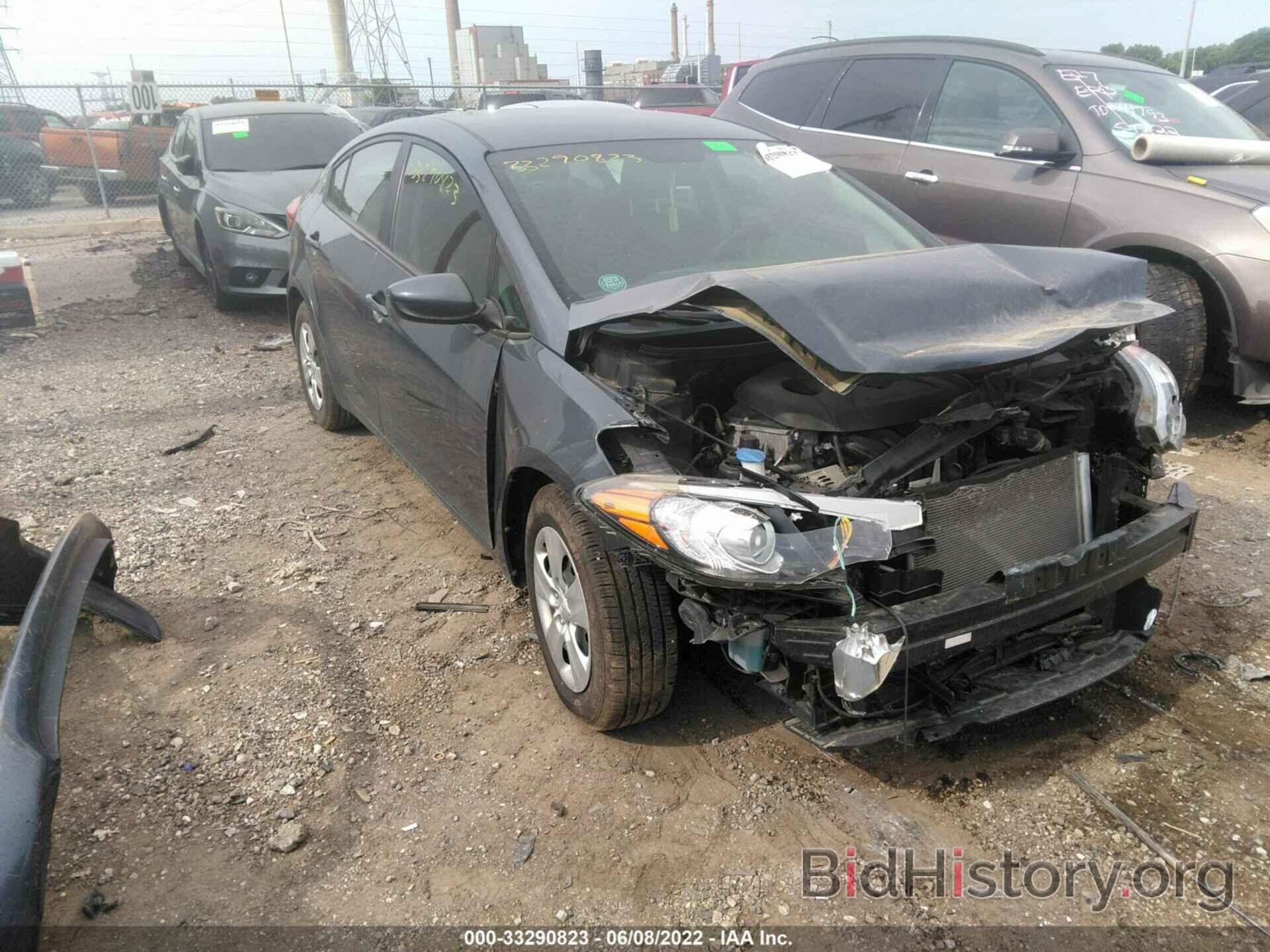 Photo KNAFK4A63G5558725 - KIA FORTE 2016