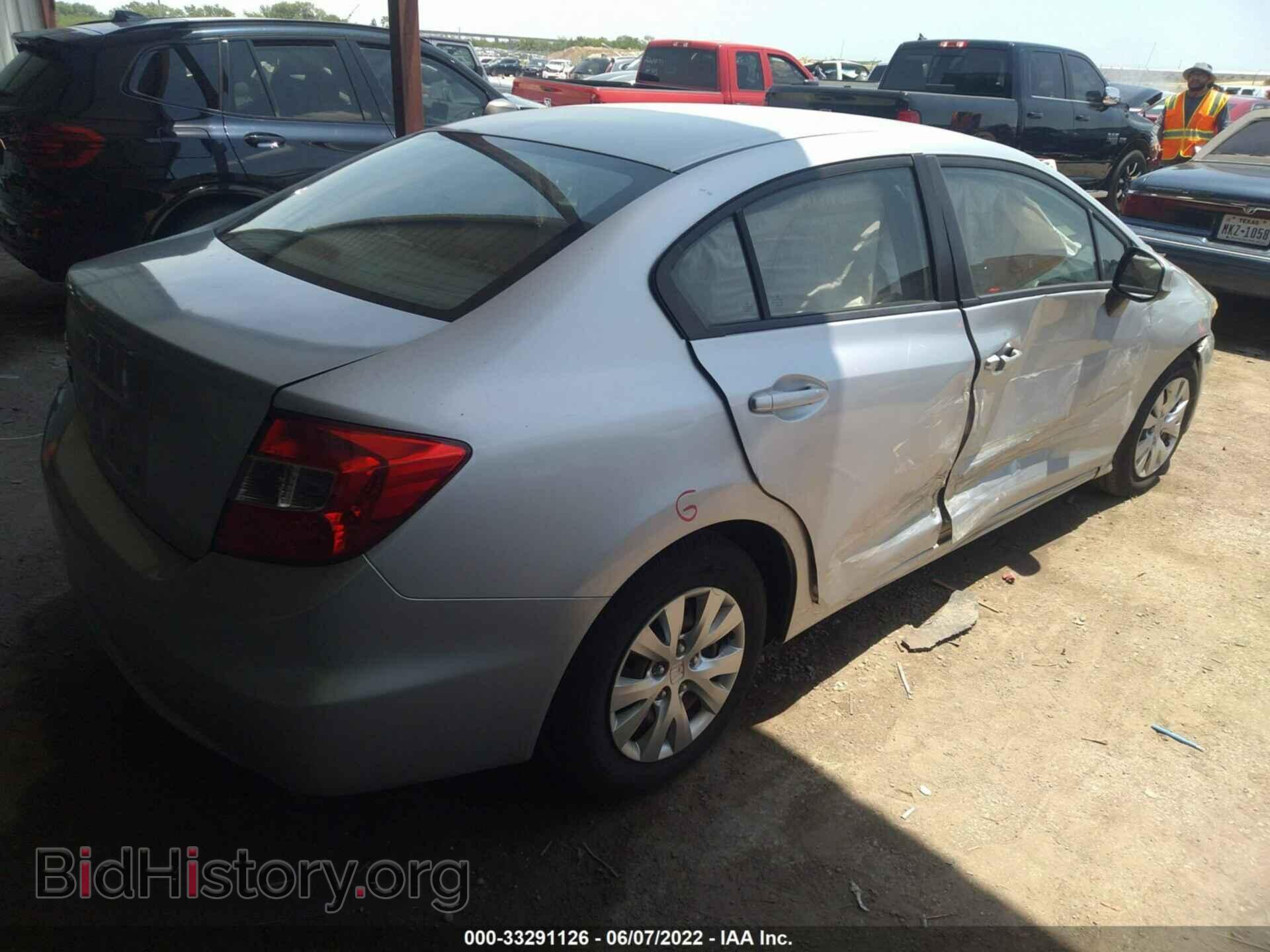 2012 HONDA CIVIC SDN - VIN: 2HGFB2F53CH560521 - Фото 4