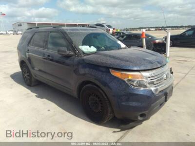 2012 Ford EXPLORER BASE, синий — VIN 1FMHK7B82CGA67876, IAAI