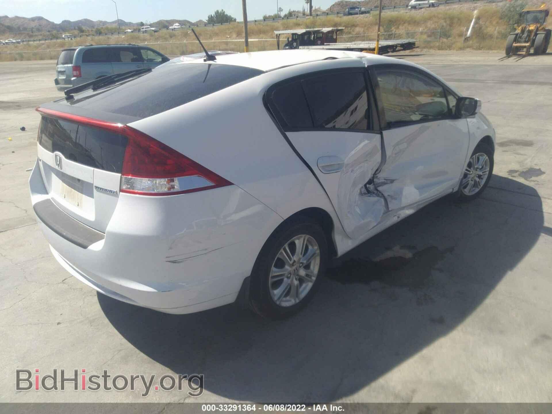 2010 HONDA INSIGHT - VIN: JHMZE2H77AS016187 - Фото 4