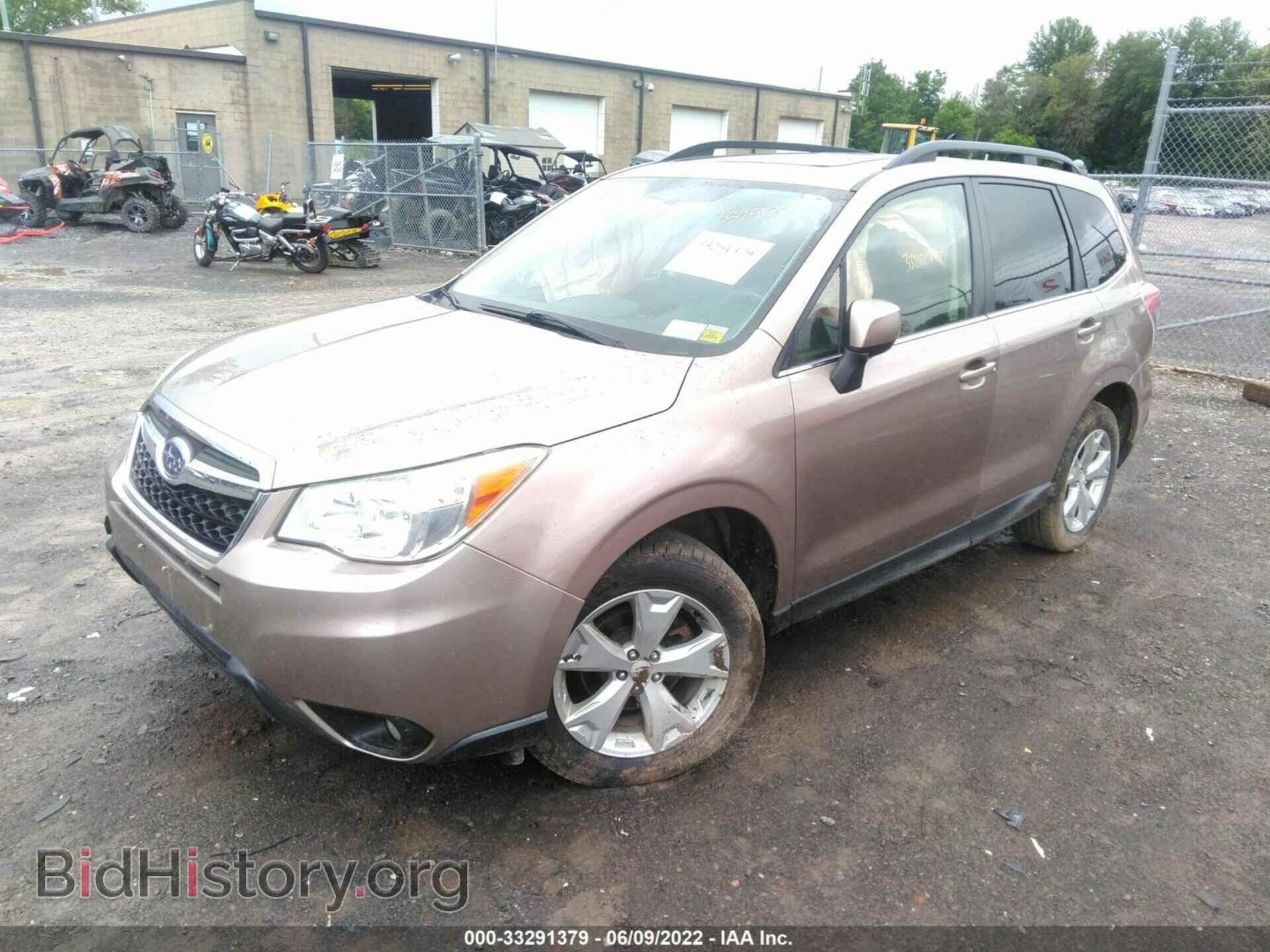 2014 SUBARU FORESTER - VIN: JF2SJAHC8EH527675 - Фото 2