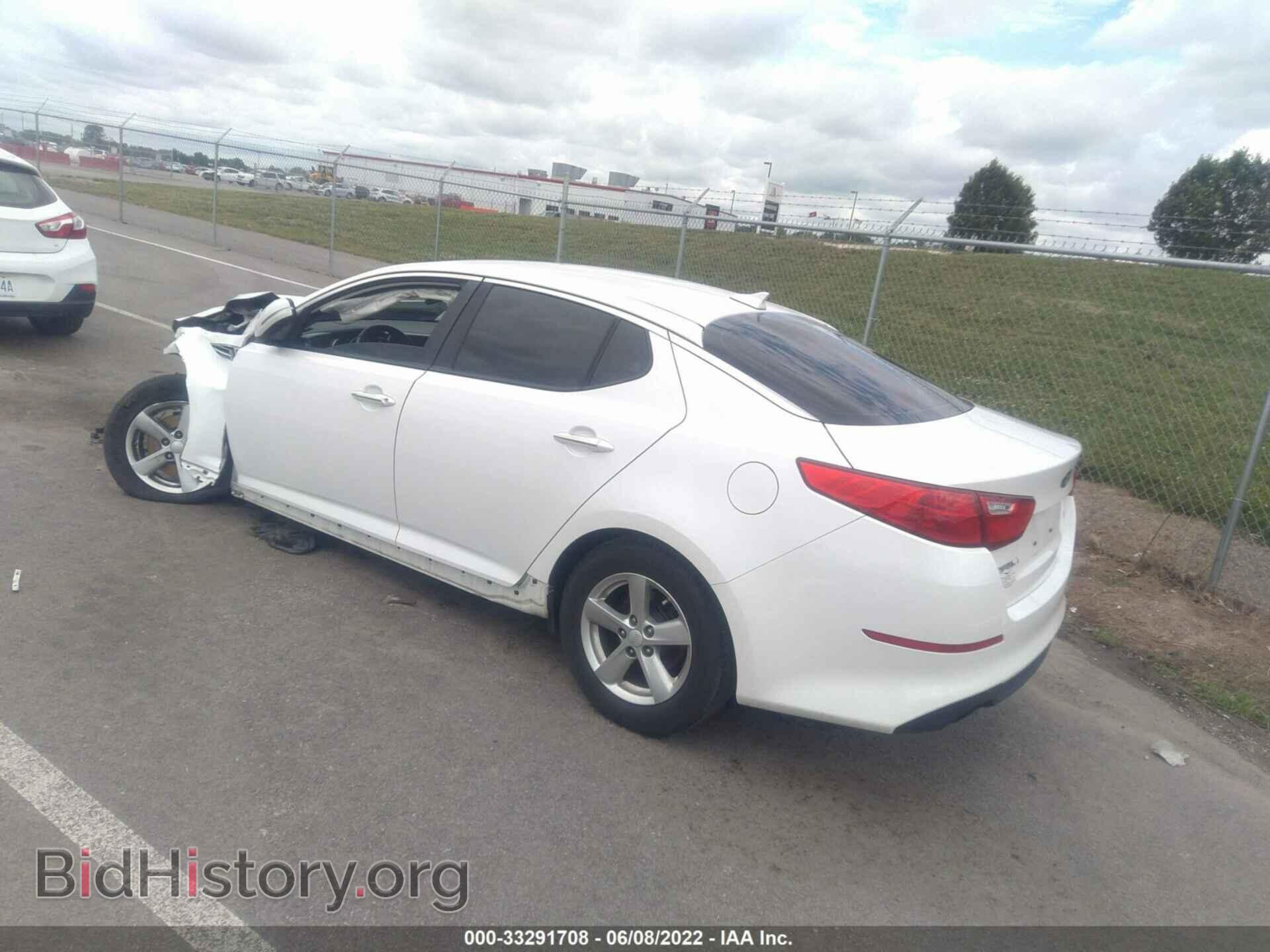 2015 KIA OPTIMA - VIN: KNAGM4A77F5606538 - Фото 3
