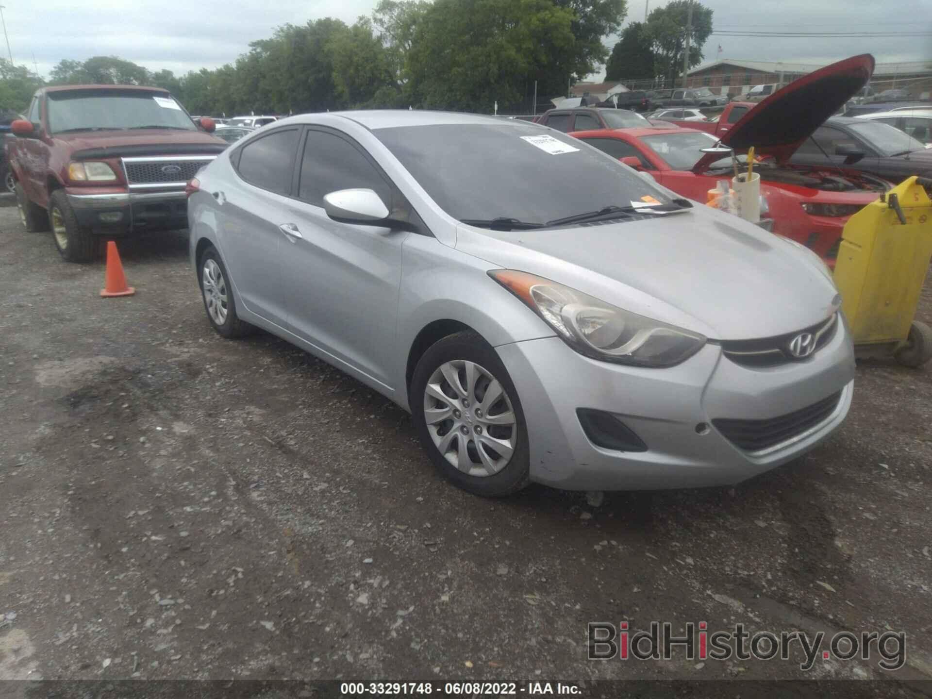 Photo 5NPDH4AE7CH134622 - HYUNDAI ELANTRA 2012