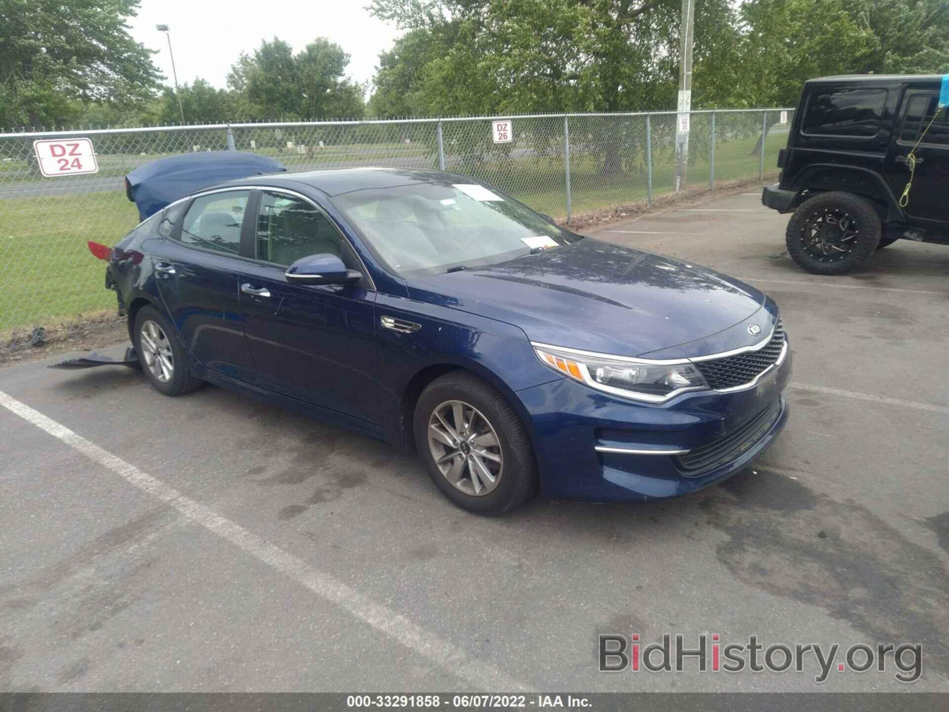 Photo 5XXGT4L37GG089920 - KIA OPTIMA 2016