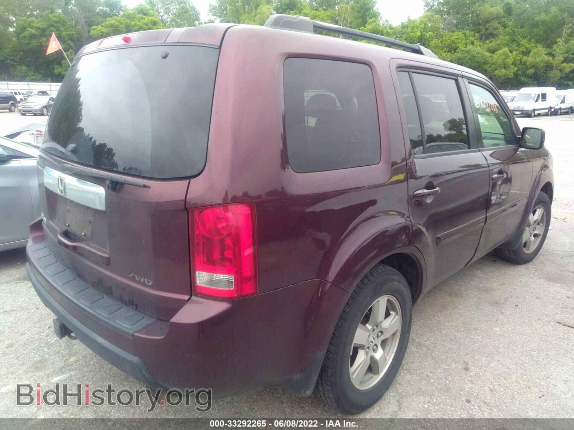 2009 HONDA PILOT - VIN: 5FNYF48489B005705 - Photo 4