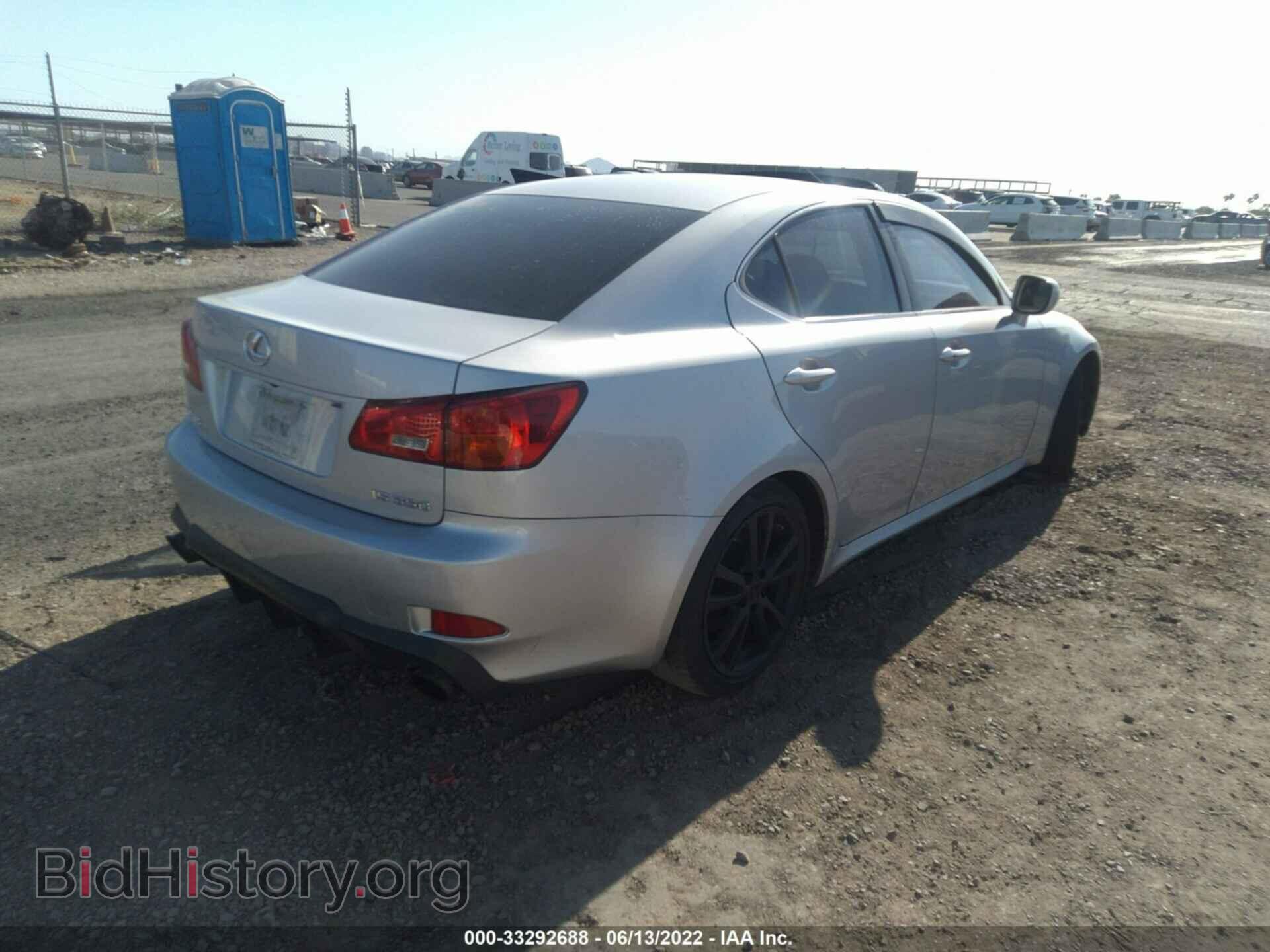 2006 LEXUS IS 350 - VIN: JTHBE262765008539 - Фото 4