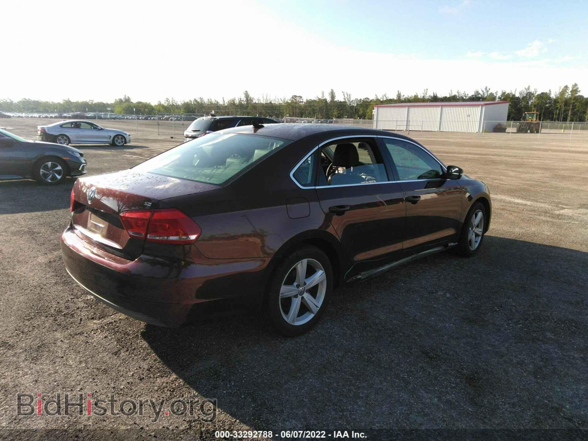 2014 VOLKSWAGEN PASSAT - VIN: 1VWBP7A30EC004655 - Фото 4