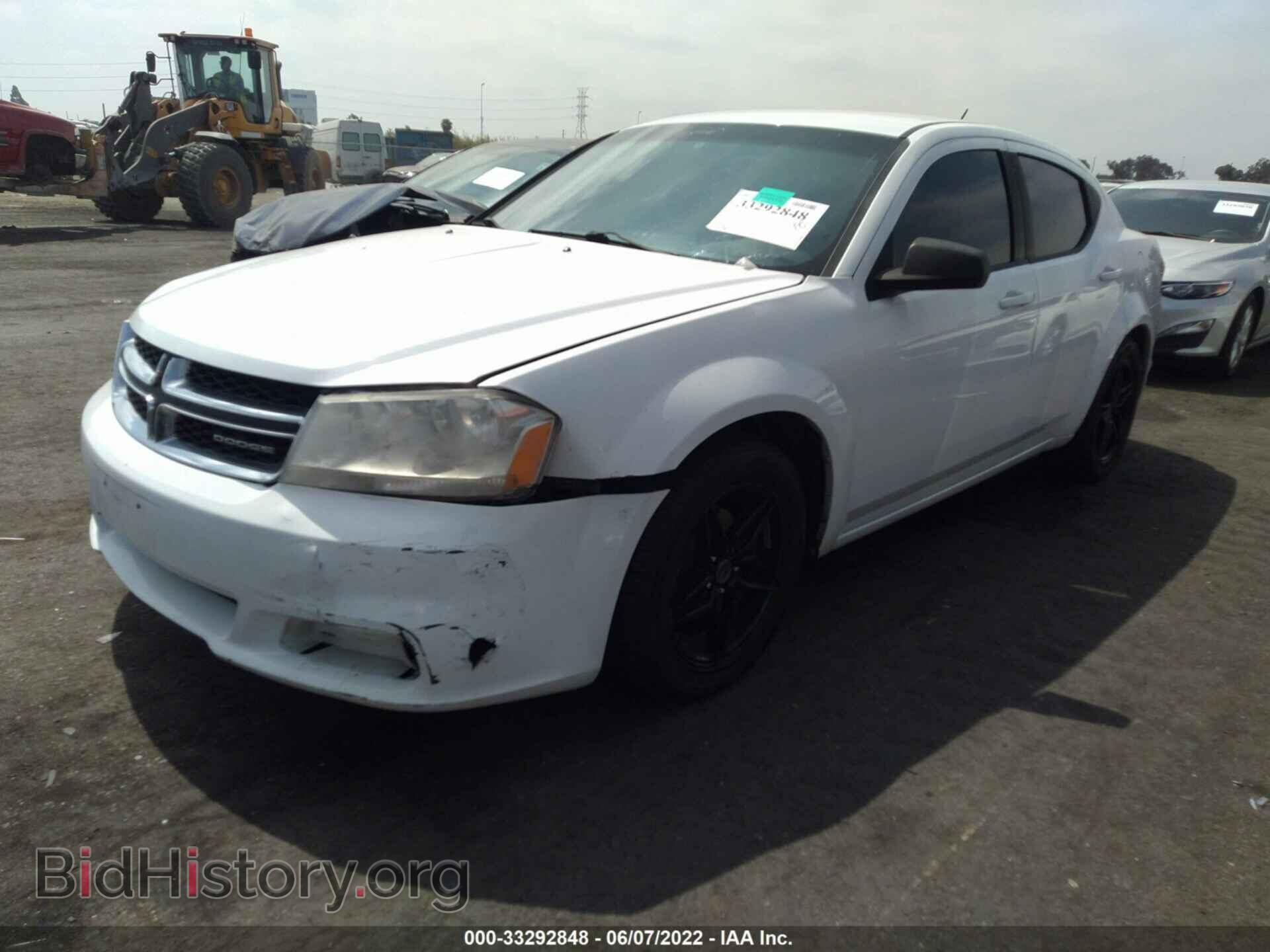 2011 DODGE AVENGER - VIN: 1B3BD4FB3BN626064 - Фото 2