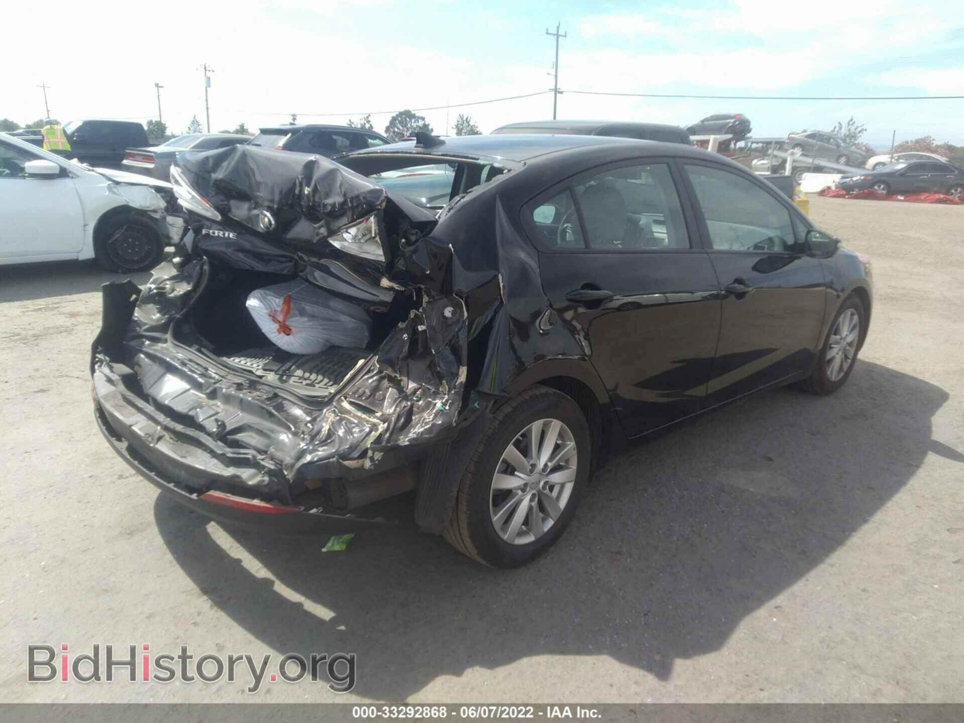 2015 KIA FORTE - VIN: KNAFX4A65F5386360 - Фото 4